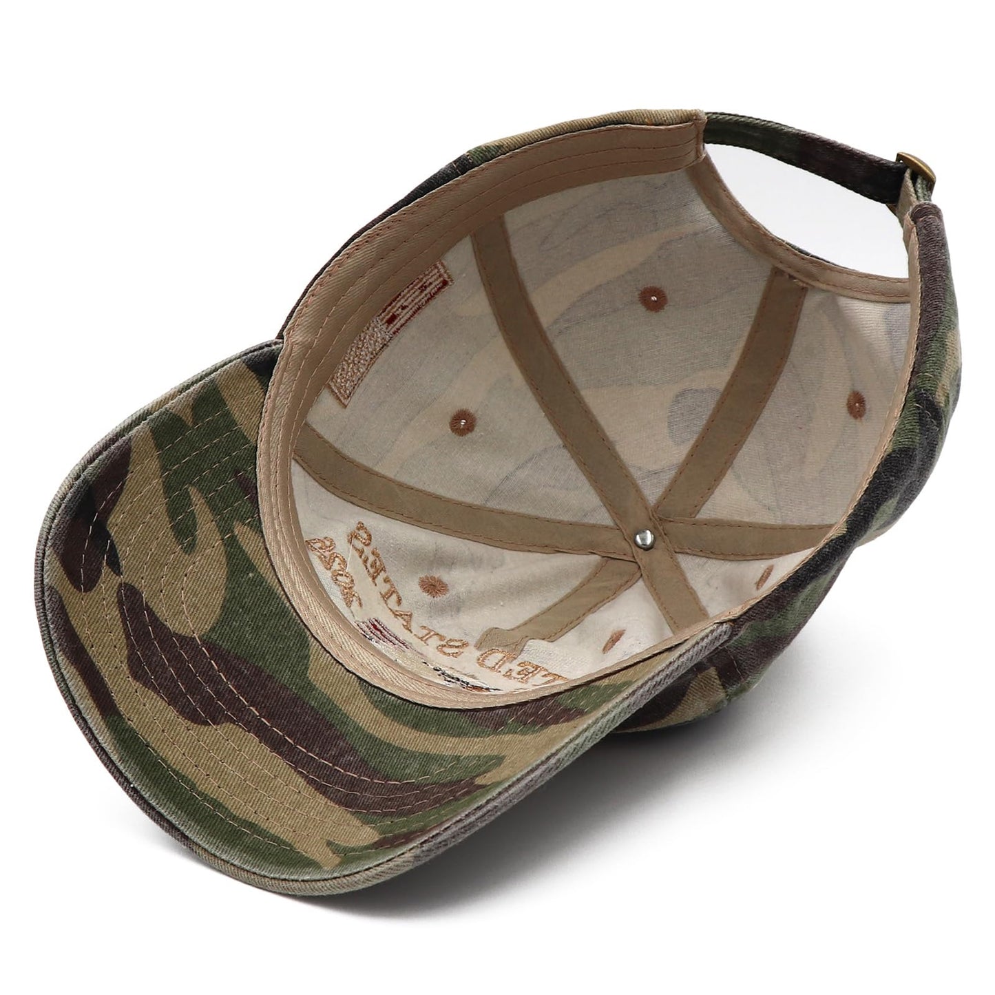 250 Anniversary USA Hat Adjustable Embroidered Eagles Hats 250th Anniversary Patriotic Washed Cap Camo