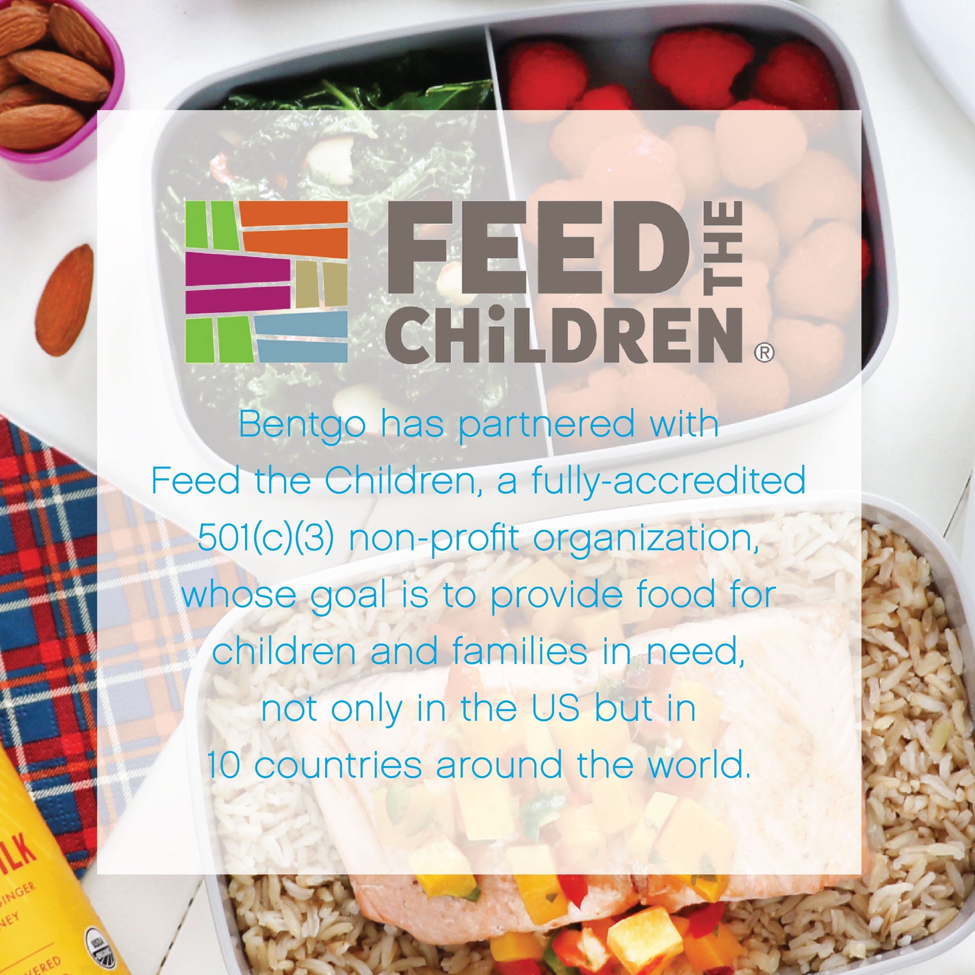 Classic - All-In-One Stackable Bento Lunch Box Container - Modern Bento-Style Design Includes 2 Stackable Containers, Built-In Plastic Utensil Set, and Nylon Sealing Strap (Coastal Aqua)