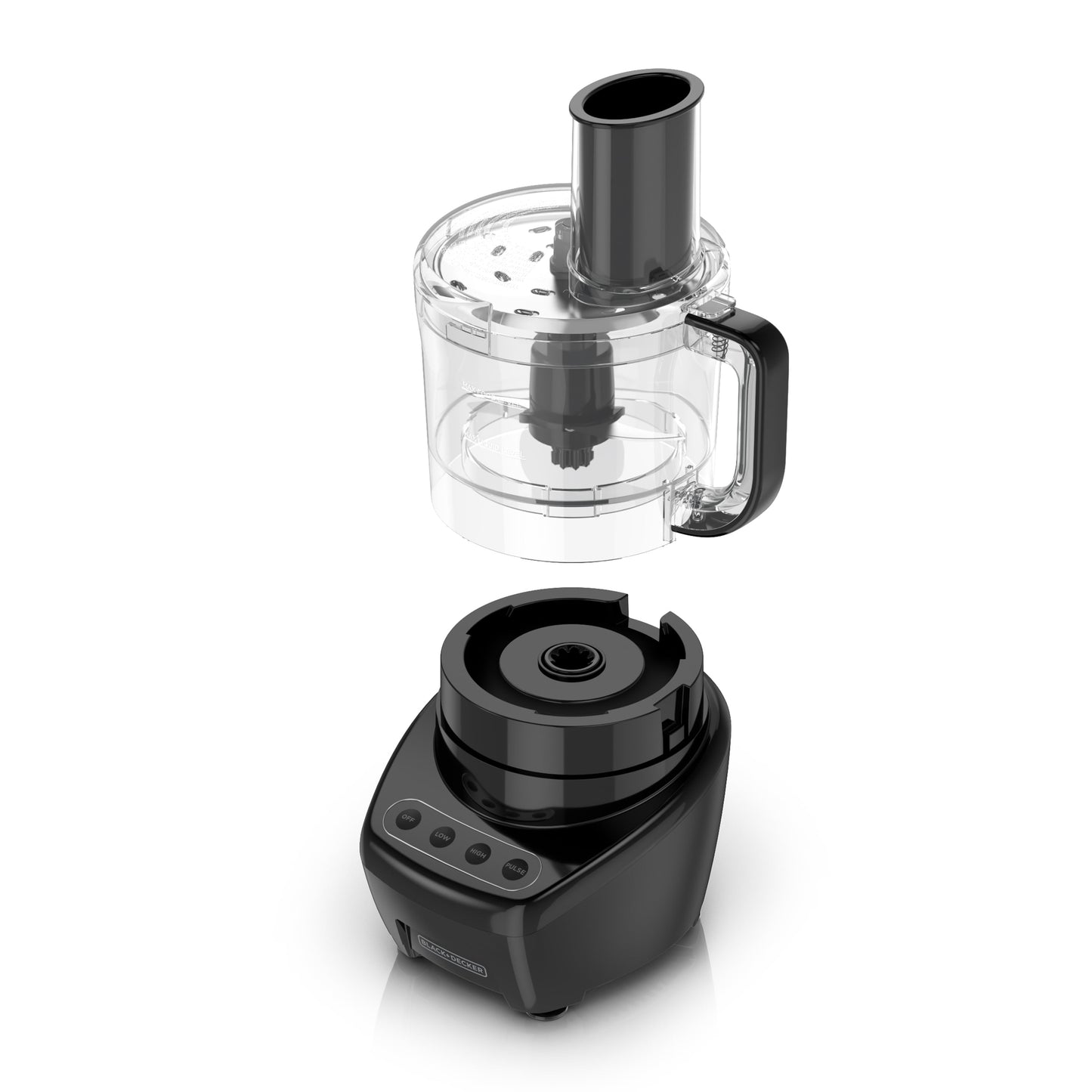 Easy Assembly 8-Cup Food Processor, Black, FP4200B