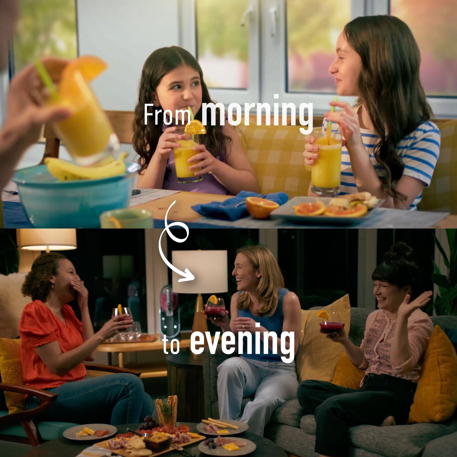 Slushi Frozen Beverage Maker with Rapidchill Technology, 72 Oz Capacity, Three Preset Functions, Dishwasher Safe, Gray