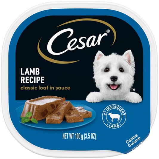 Classic Lamb Recipe Wet Dog Food in Sauce, 3.5 Oz