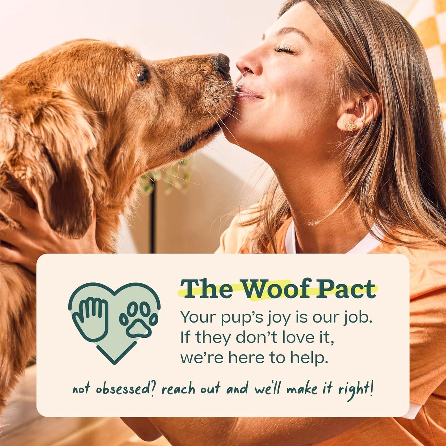WOOF LickWells Calming Support - Dog Lick Mat Spread and Calming Supplement for Dogs - Promotes Relaxation for Normal Stress -Pairs with FlipMat and LickMat - 12 oz - PB & Sweet Potato Flavor