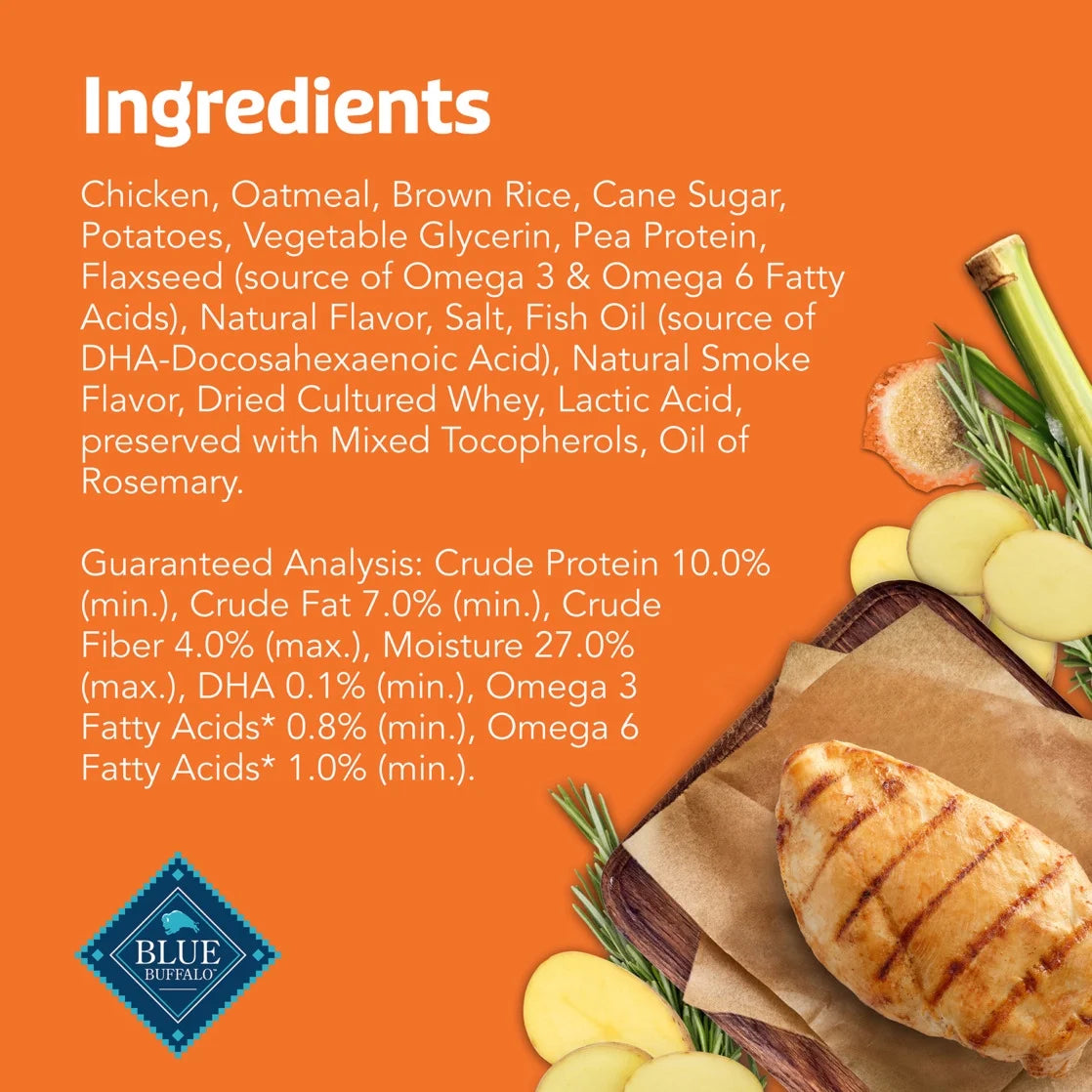 Boo Bits Soft & Chewy Halloween Dog Treats with Tasty Chicken Recipe, 4.5 oz