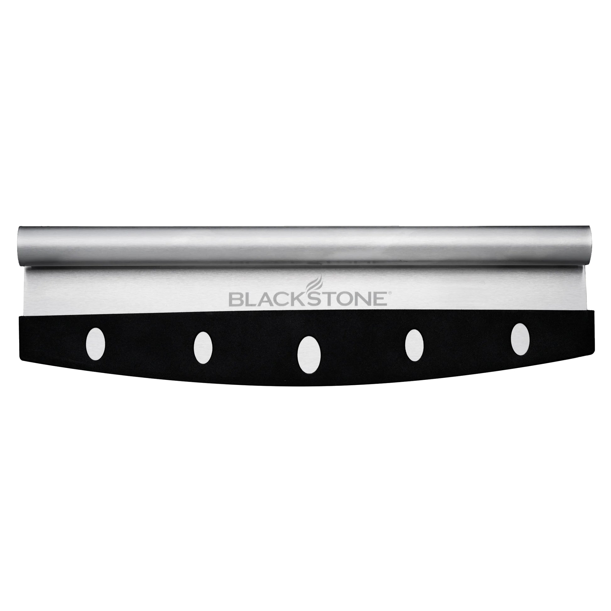 15" Stainless Steel Pizza Rocker Pizza Cutter with Blade Cover, 1.2 Lb.