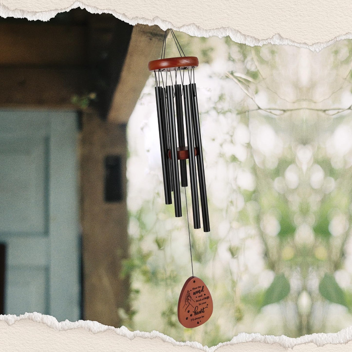 SteadStyle Pet Memorial Gifts for Dogs, Dog Memorial, Pet Memorial Wind Chime, Loss of a Dog Sympathy Gift, in Memory of Dogs Cats Gifts,Remembrance Bereavement Gift 25.5 in