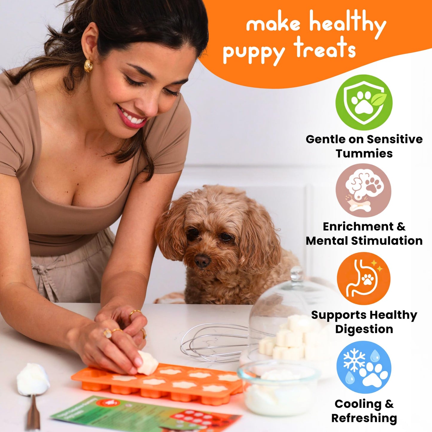 Premium Puppy Starter Kit - New Puppy Gift Basket with Essentials, Toy Box, Treat Tray, Training Supplies, Chew & Squeaky Toys for Puppies and Small Dogs - Complete Dog Must Haves for New Dog Owners
