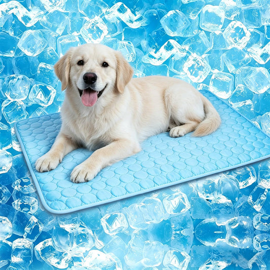 Dog Cooling Mat, Upgraded Arc-Chill Cooling Mat for Dogs Q-Max>0.4, Washable Dog Cooling Pad, Non-Slip Portable Cooling Pad for Dogs, Self-Cooling Bed for Small Medium Large Dogs Cats Indoor Outdoor