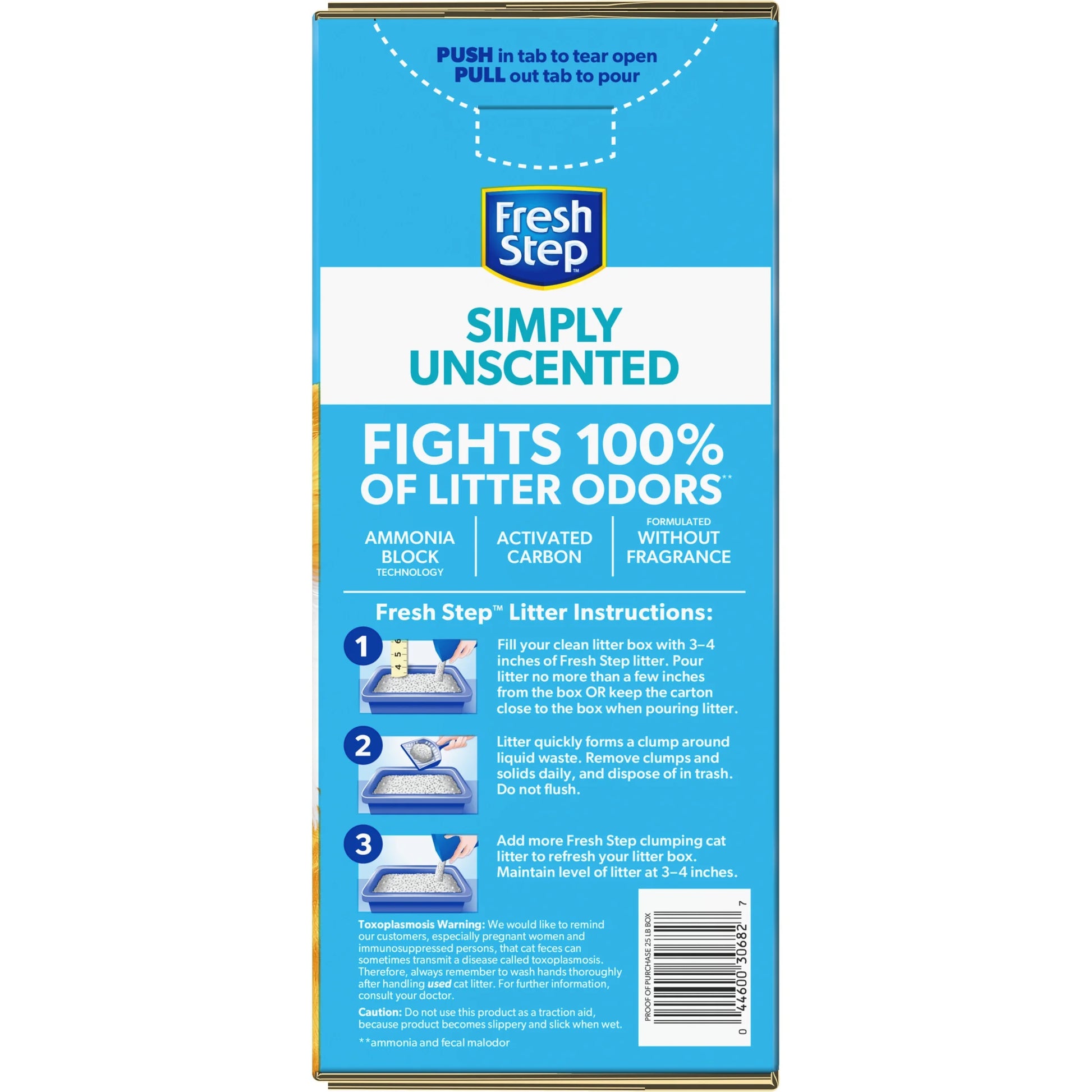 Simply Unscented Clumping Cat Litter, 25 Lbs