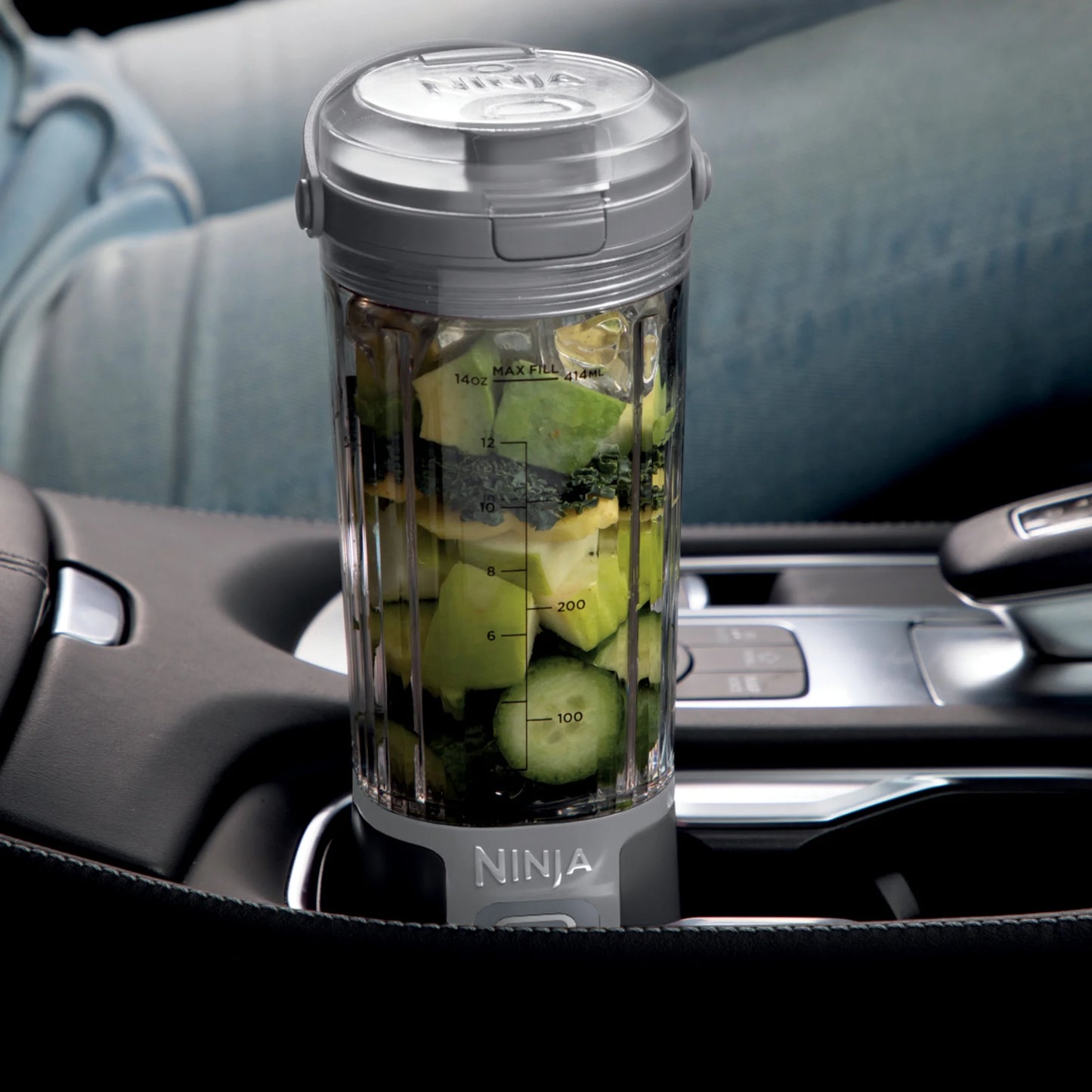 Blast 16 Oz Portable Personal Blender with Leak-Proof Lid and Easy Sip Spout, Black BC100BK