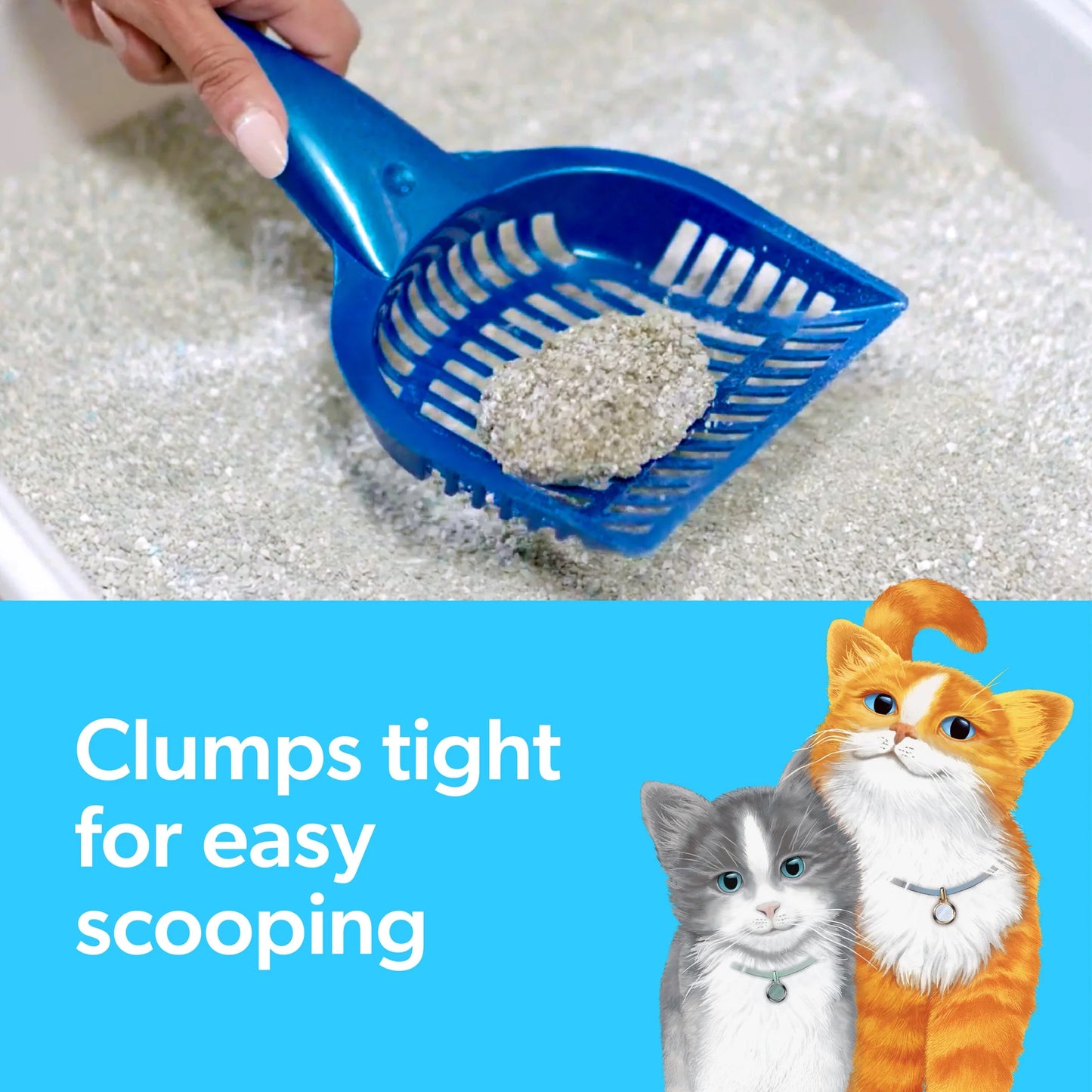 Multi-Cat Scented Clumping Cat Litter with the Power of Febreze, 38 Lbs