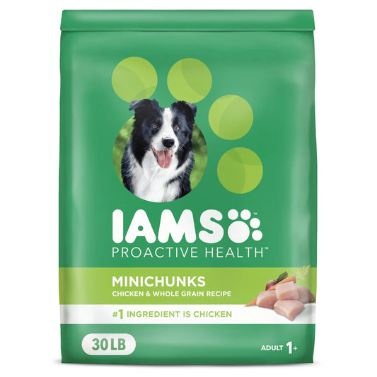 Proactive Health Minichunks Dry Dog Food with Real Chicken and Whole Grains, 30 lb Bag