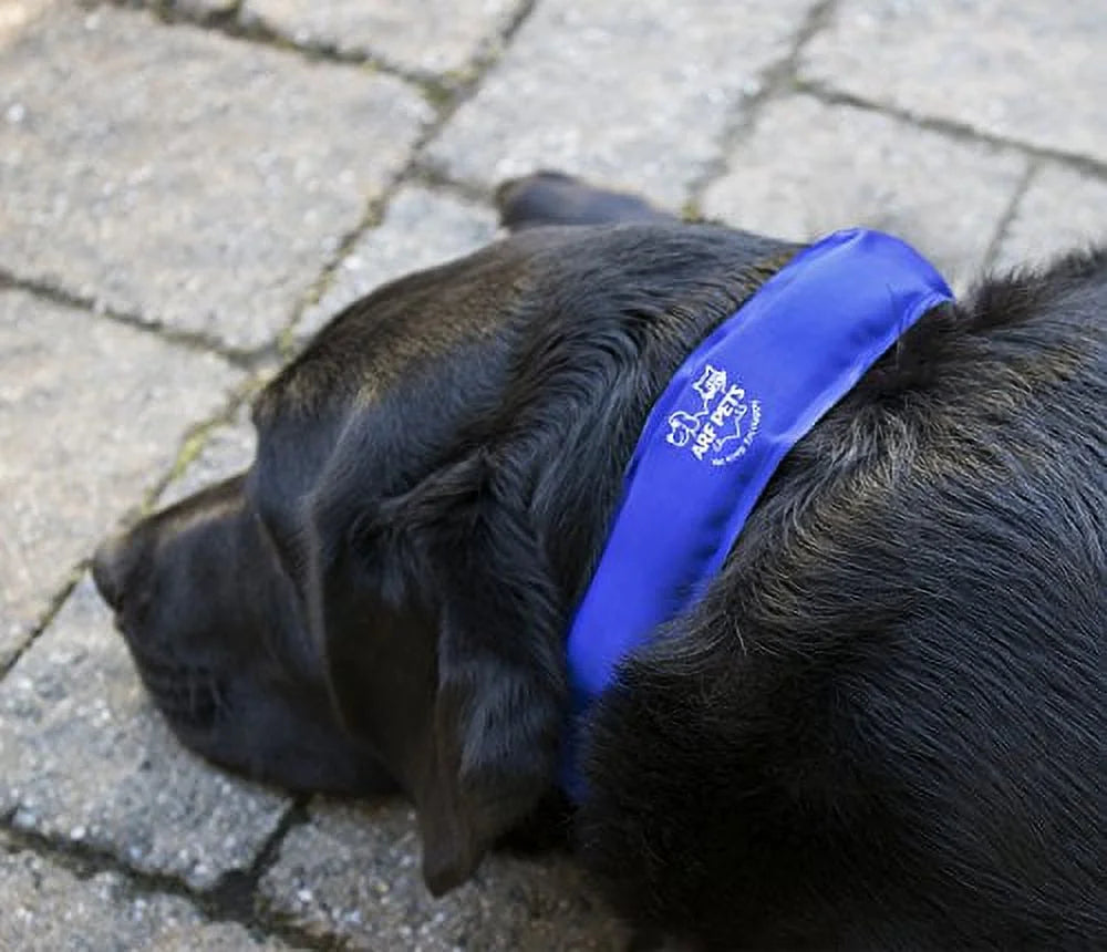 Dog Cooling Collar - Made from 100% Non-Toxic Materials for Effective Heat Stress Relief, Lasting Coolness for Hours