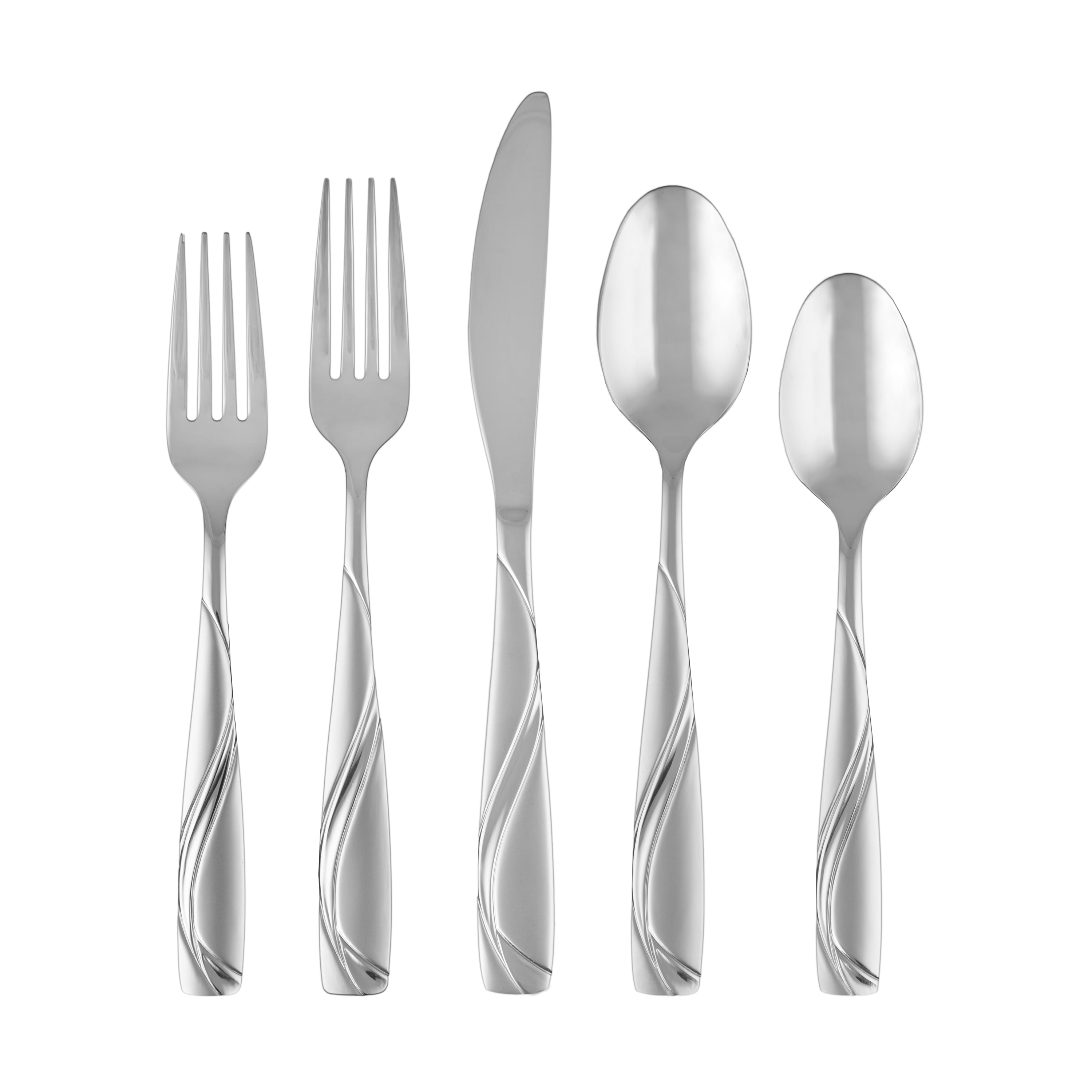 Cambridge Mercado Sand 20-Piece Flatware Set