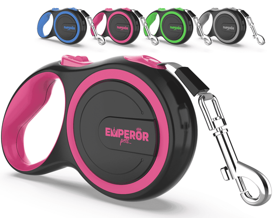 Ultimate 26 Ft Retractable Dog Leash for Large Breeds - Heavy Duty, Up to 110lbs, Perfect for Outdoor Adventures