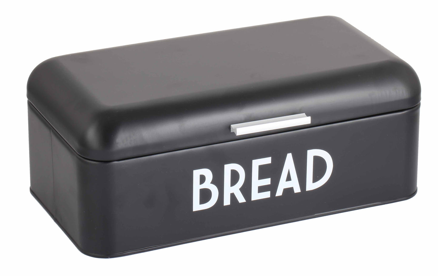 Metal Bread Box, Black