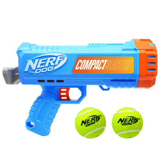 Compact Tennis Ball Launcher with Two Balls, 12-Inch