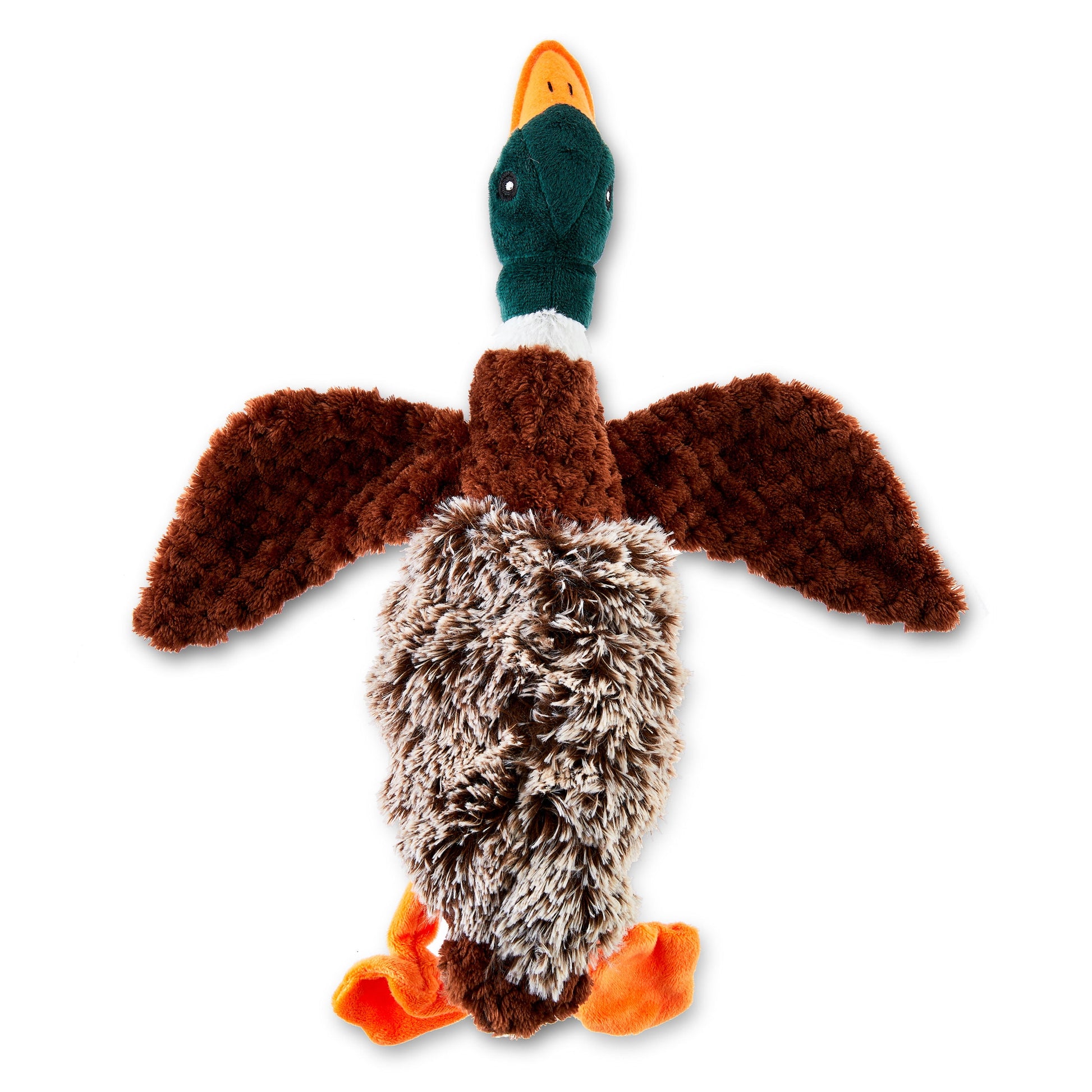 Plush Duck Dog Toy with Squeaker