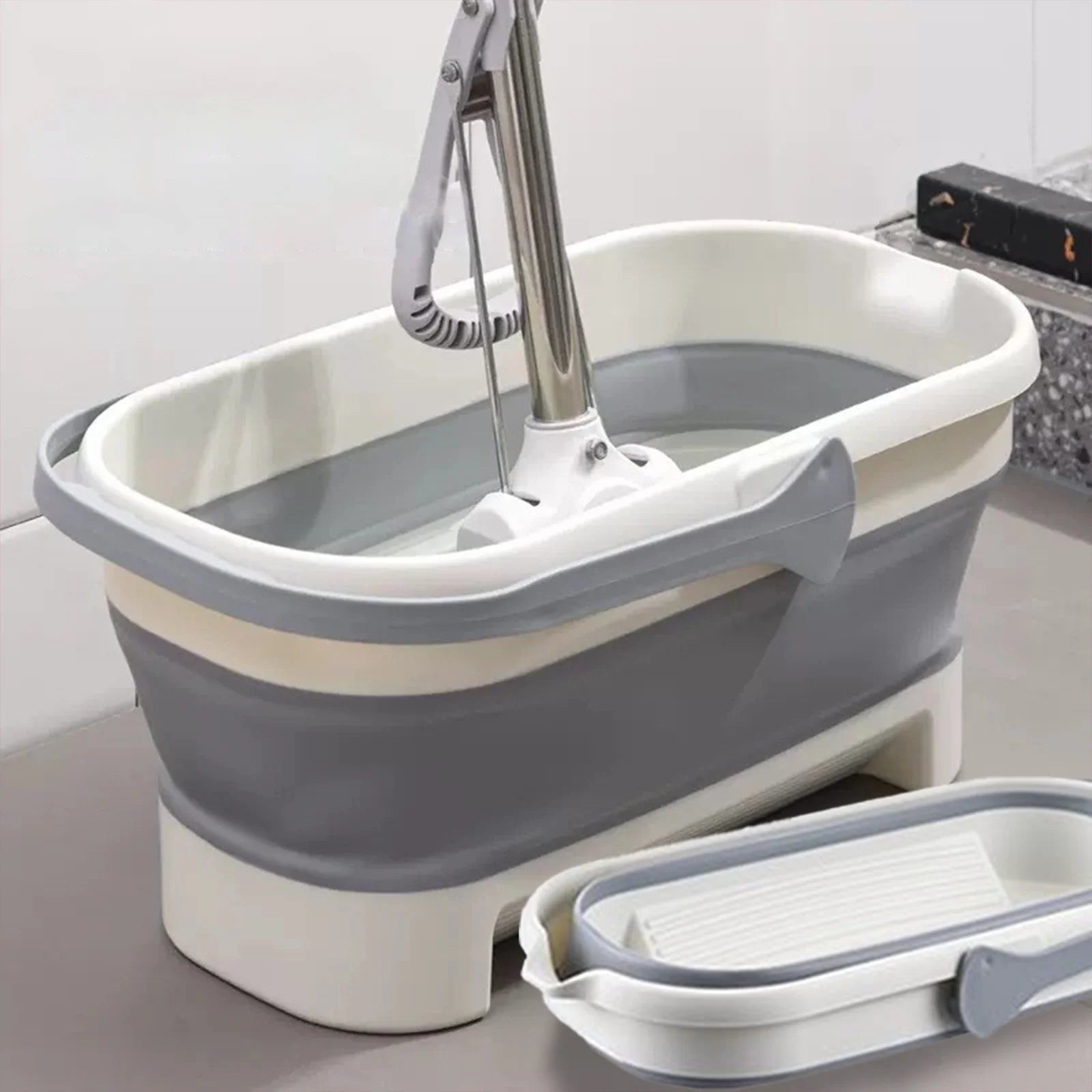 Large Collapsible Mop Bucket - Thumbnail 2