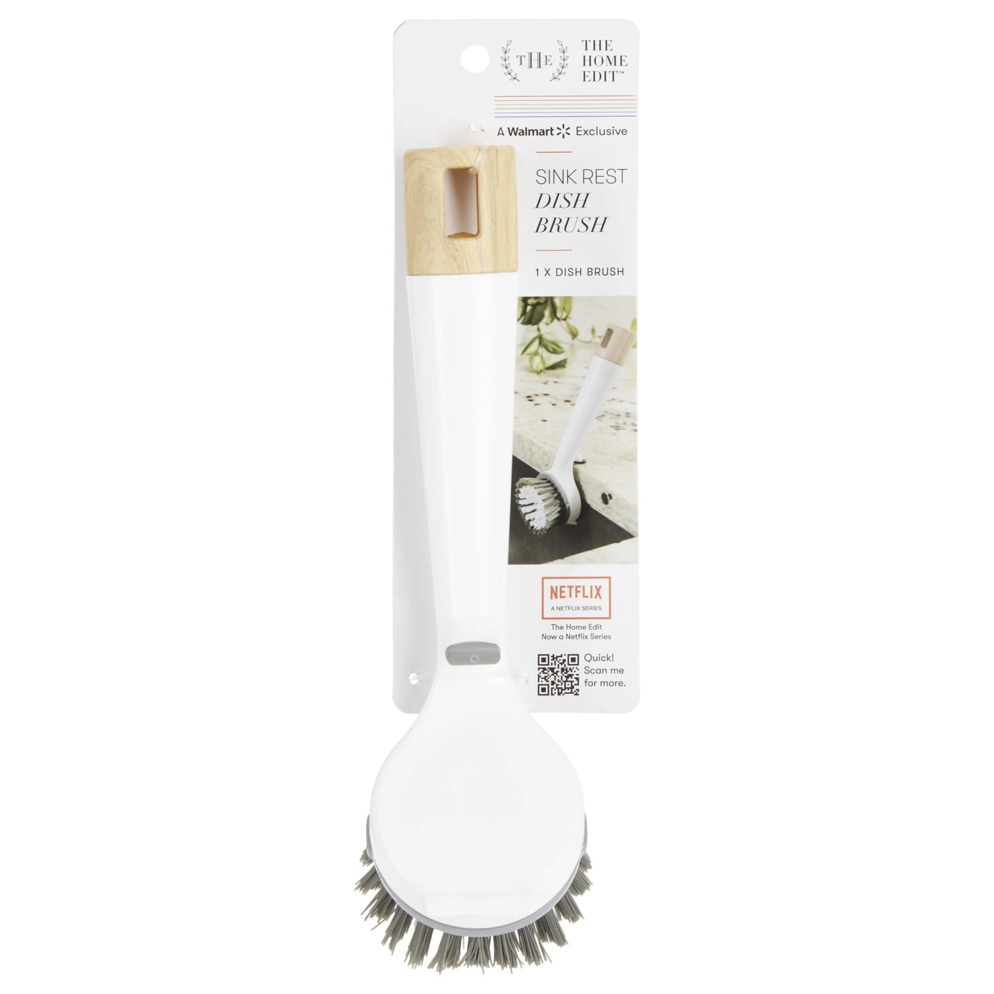 Dish Brush with Nylon Bristles