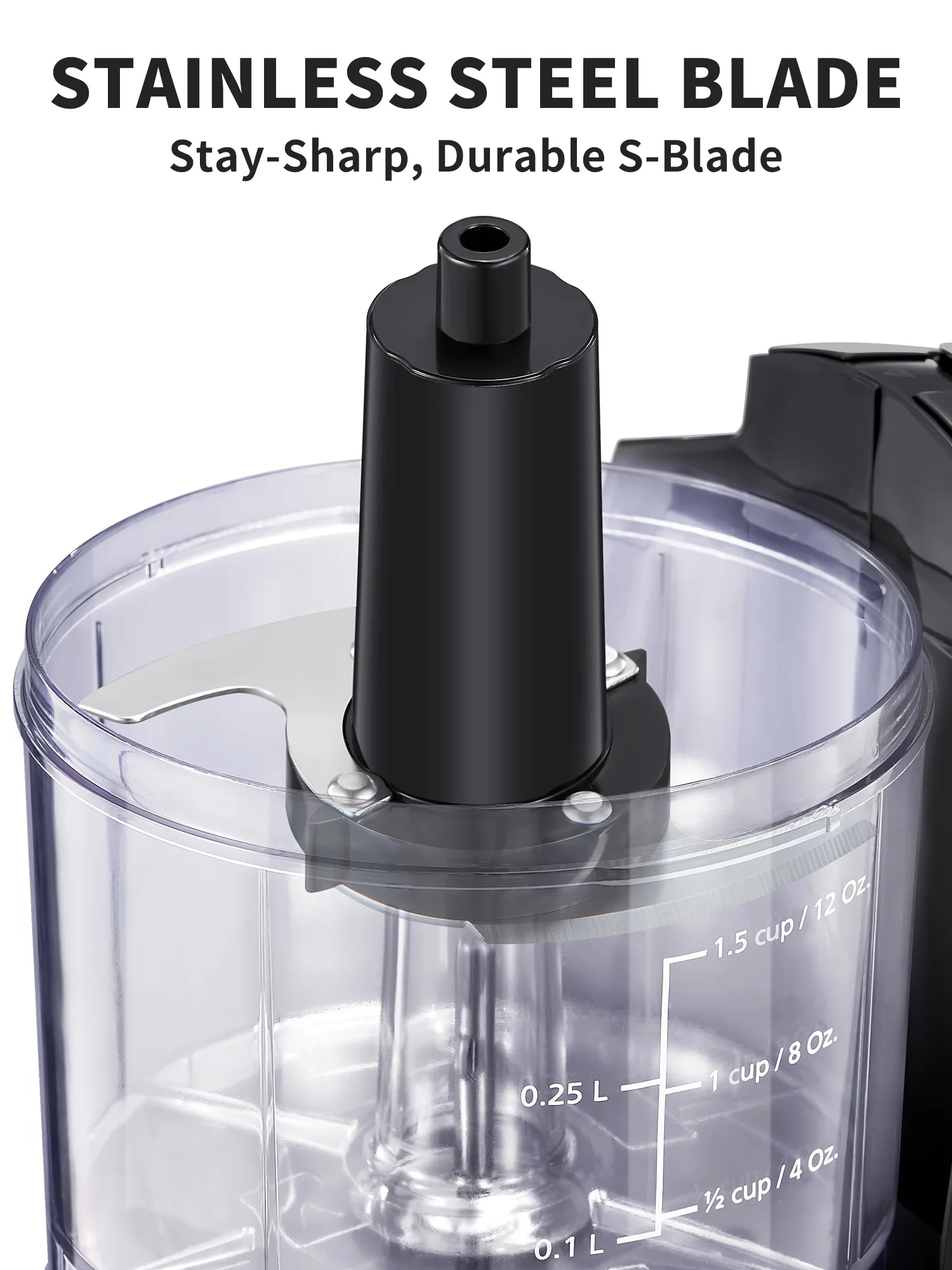 Mini Food Chopper – Small Electric Food Processor, 750Ml Compact Vegetable Blender, Removable Bowl, Lid & Blade, Simple One-Button Operation, 100W