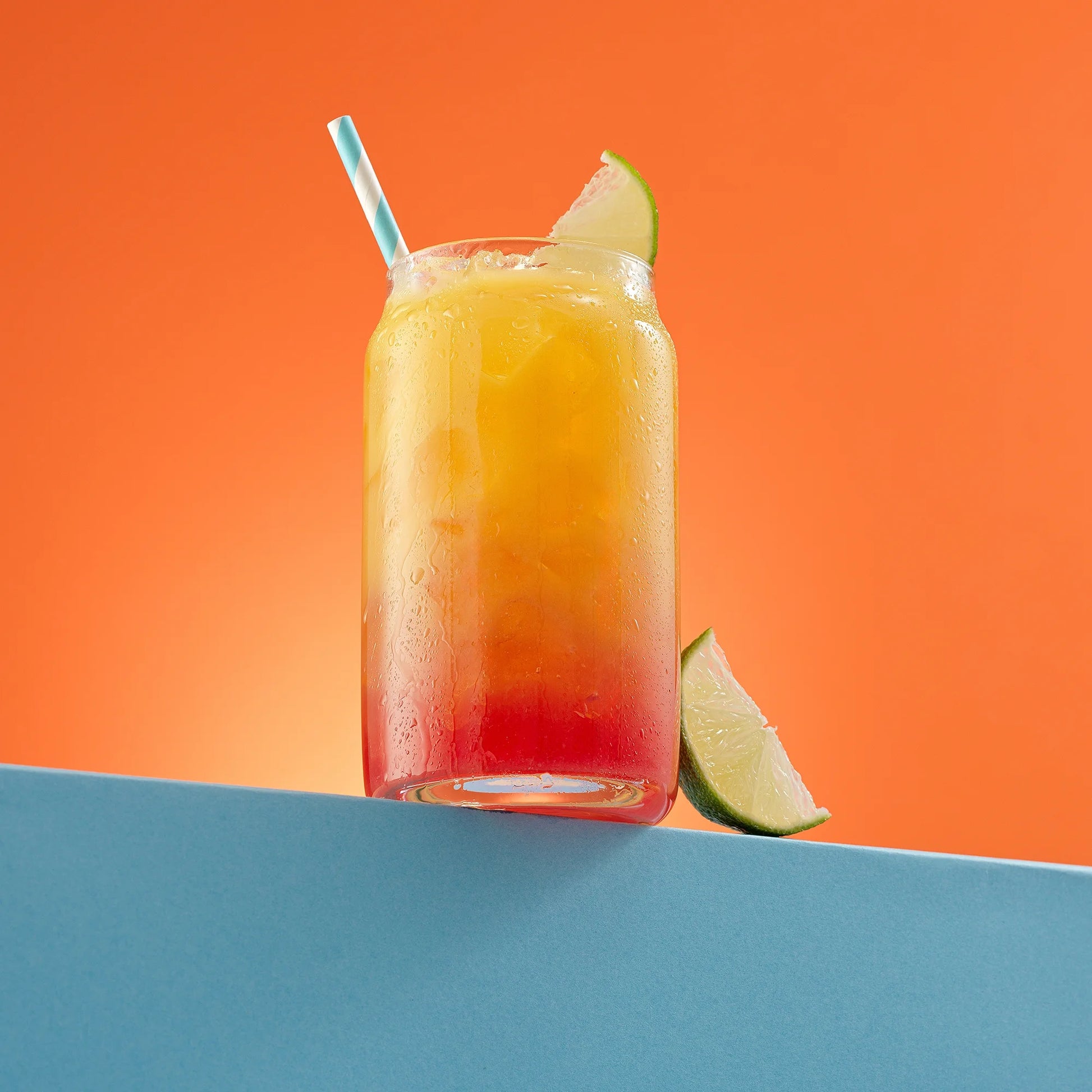 Classic Can Shape Tumbler Drinking Glass - Set of 6, New in Box