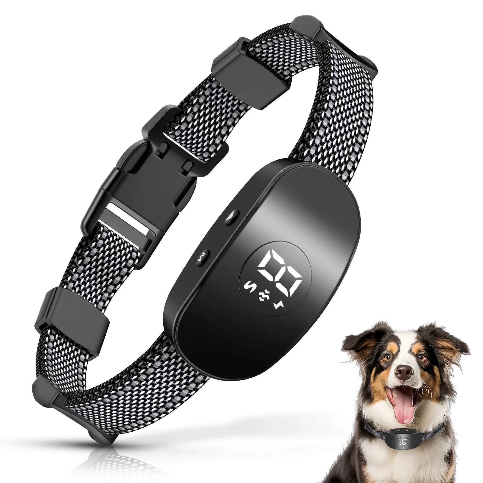 Dog Bark Collar, 3 Modes, Bark Collar for Small Medium Large Dogs, Bark Control Training Aids