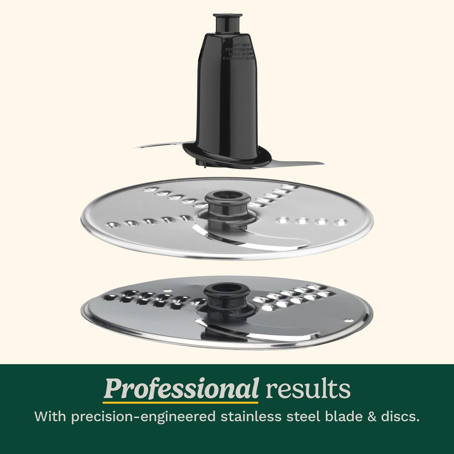 Elemental 8-Cup Food Processor, Silver