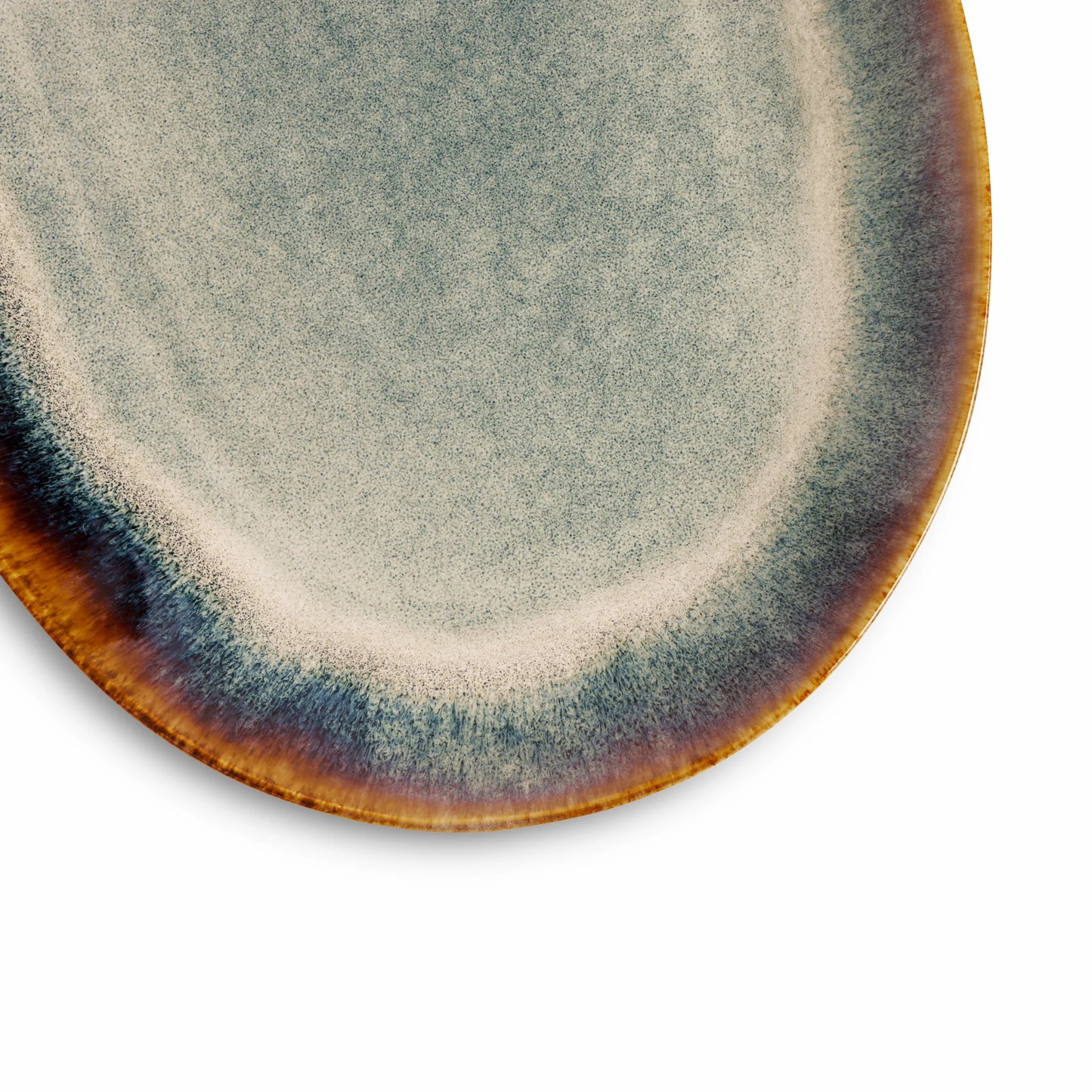 Ceramic Oval Platter, Kayce Collection