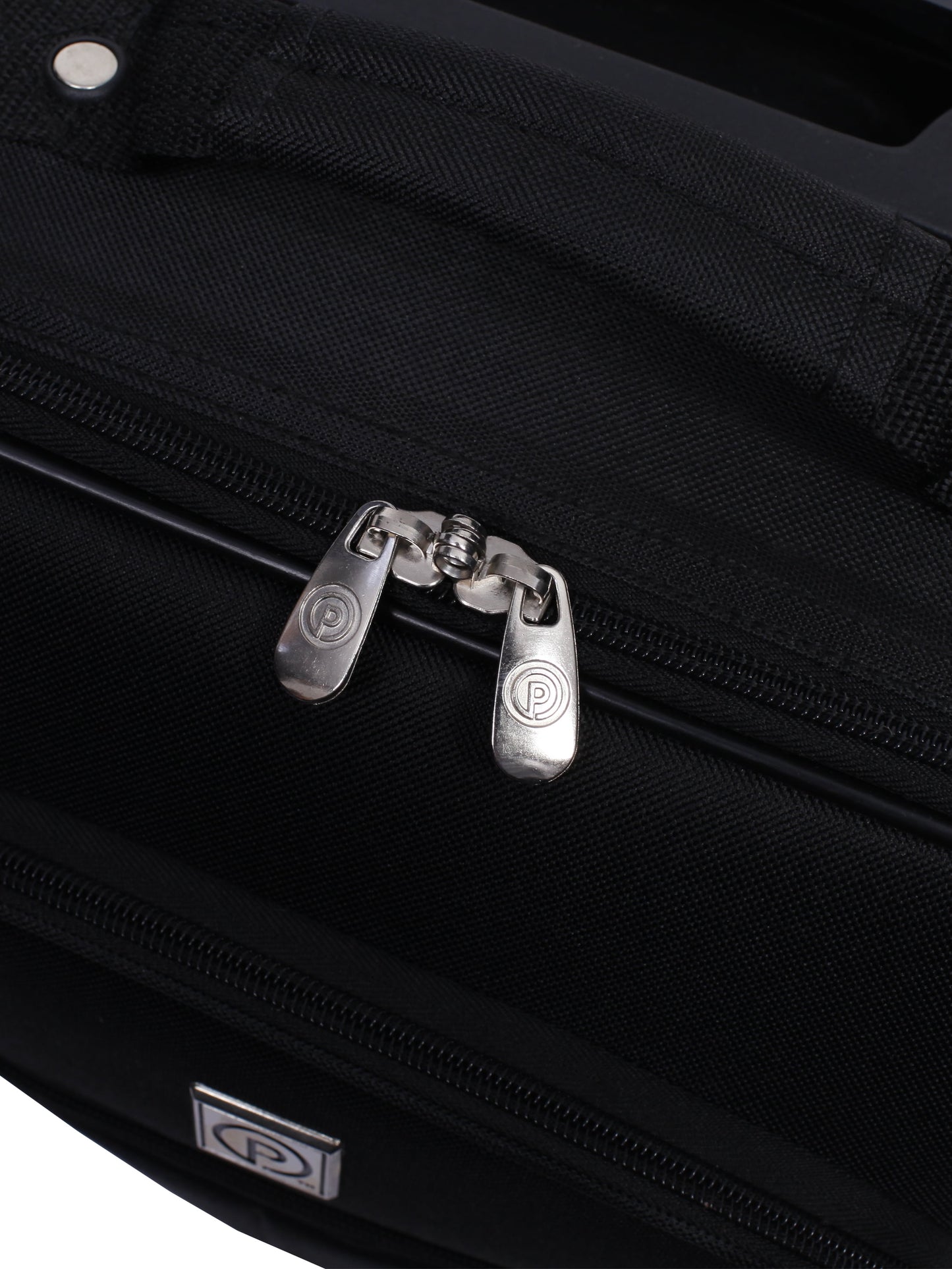 Pilot 18-Inch Softside Carry-On Luggage with Two Wheels, Black