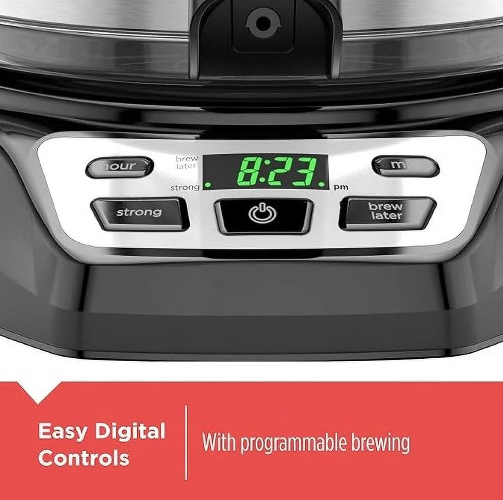 12-Cup* Programmable Coffeemaker, Black, CM1070B-1