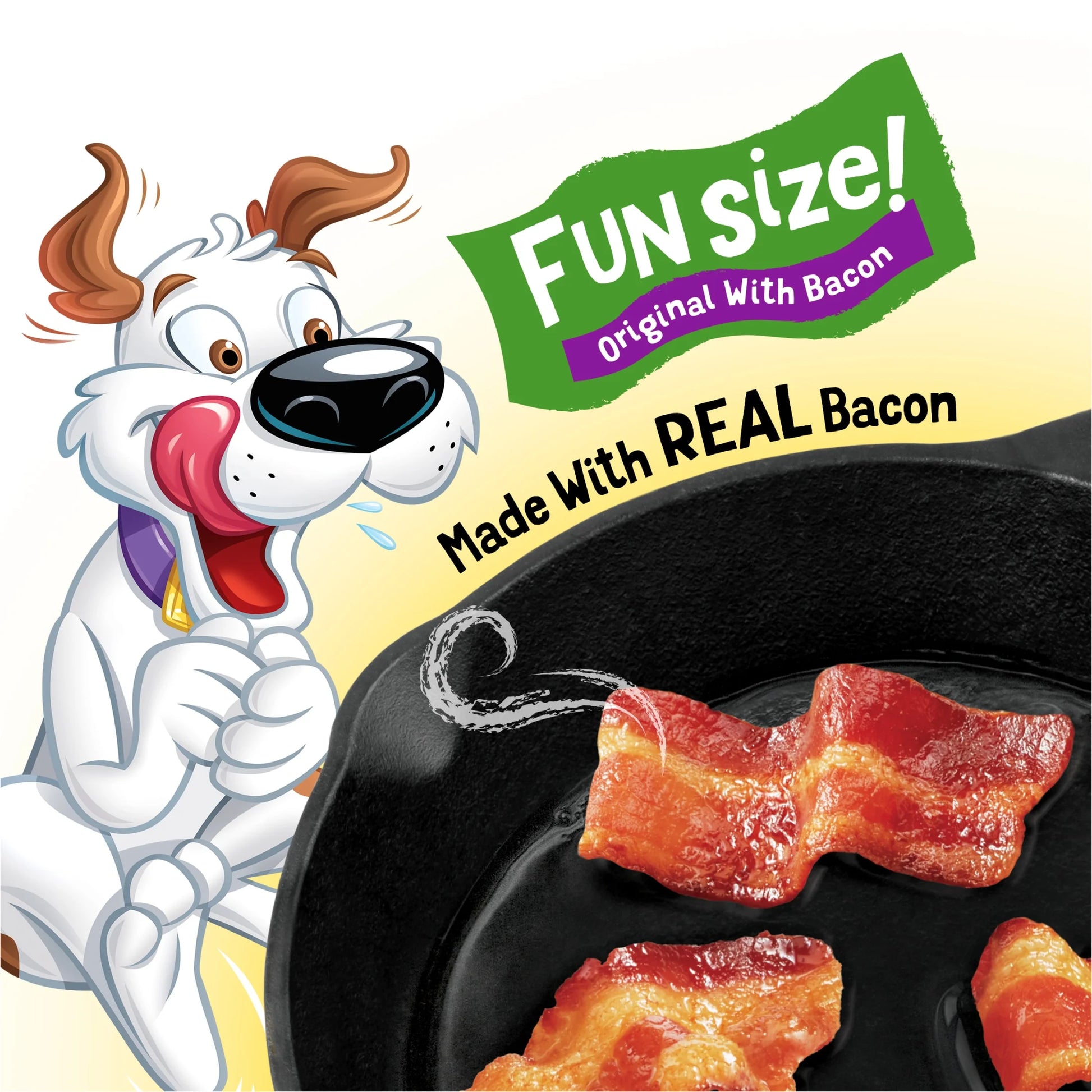Purina  Strips Original Bacon Flavor Tender Chews for Small Dogs, 6 Oz Pouch