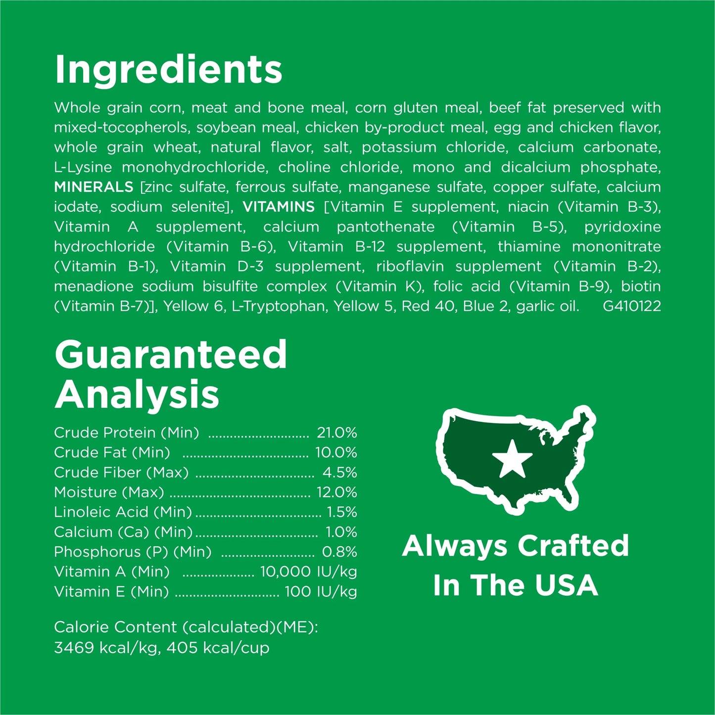 Purina  Complete High Protein Dry Dog Food for Adult Dogs with Real Chicken, 44 lb Bag