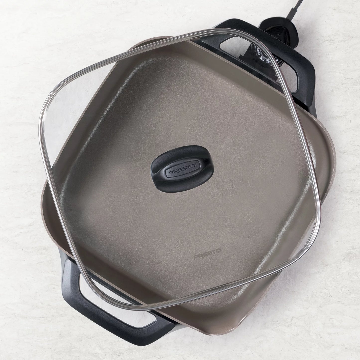 12-Inch Ceramic Electric Skillet with Glass Cover, 07120