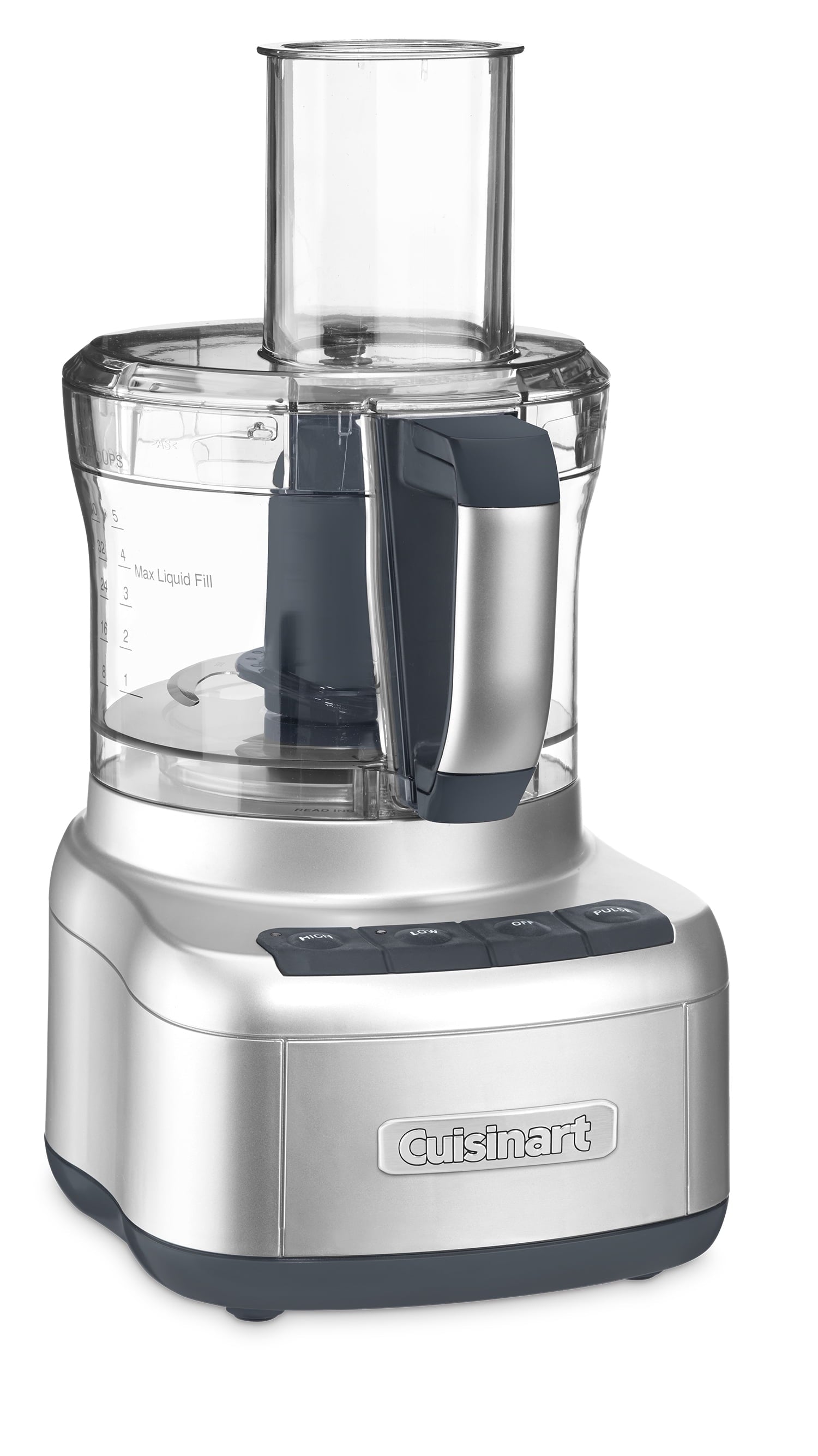 Elemental 8-Cup Food Processor, Silver