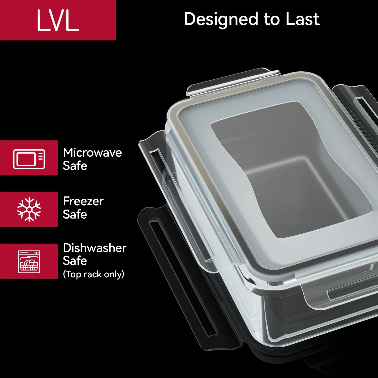 50 Pcs Food Storage Containers with Lids Airtight, Plastic Meal Prep Container for Pantry & Kitchen Organization & Bento Box & Snack Containers, Bpa-Free, Leak-Proof with Labels & Marker Pen