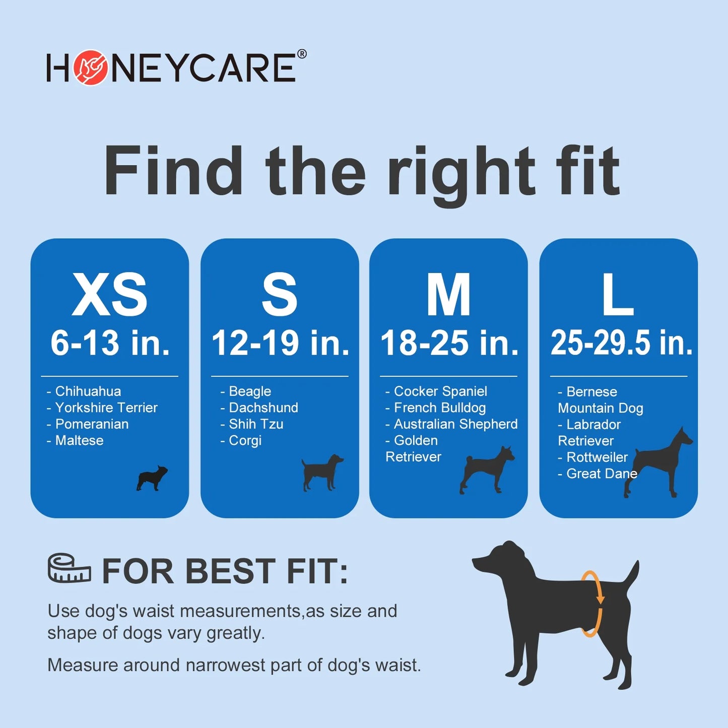 All-Absorb A26 Disposable Male Dog Wraps, 50 Count, Small, Ultra Absorbent and Breathable