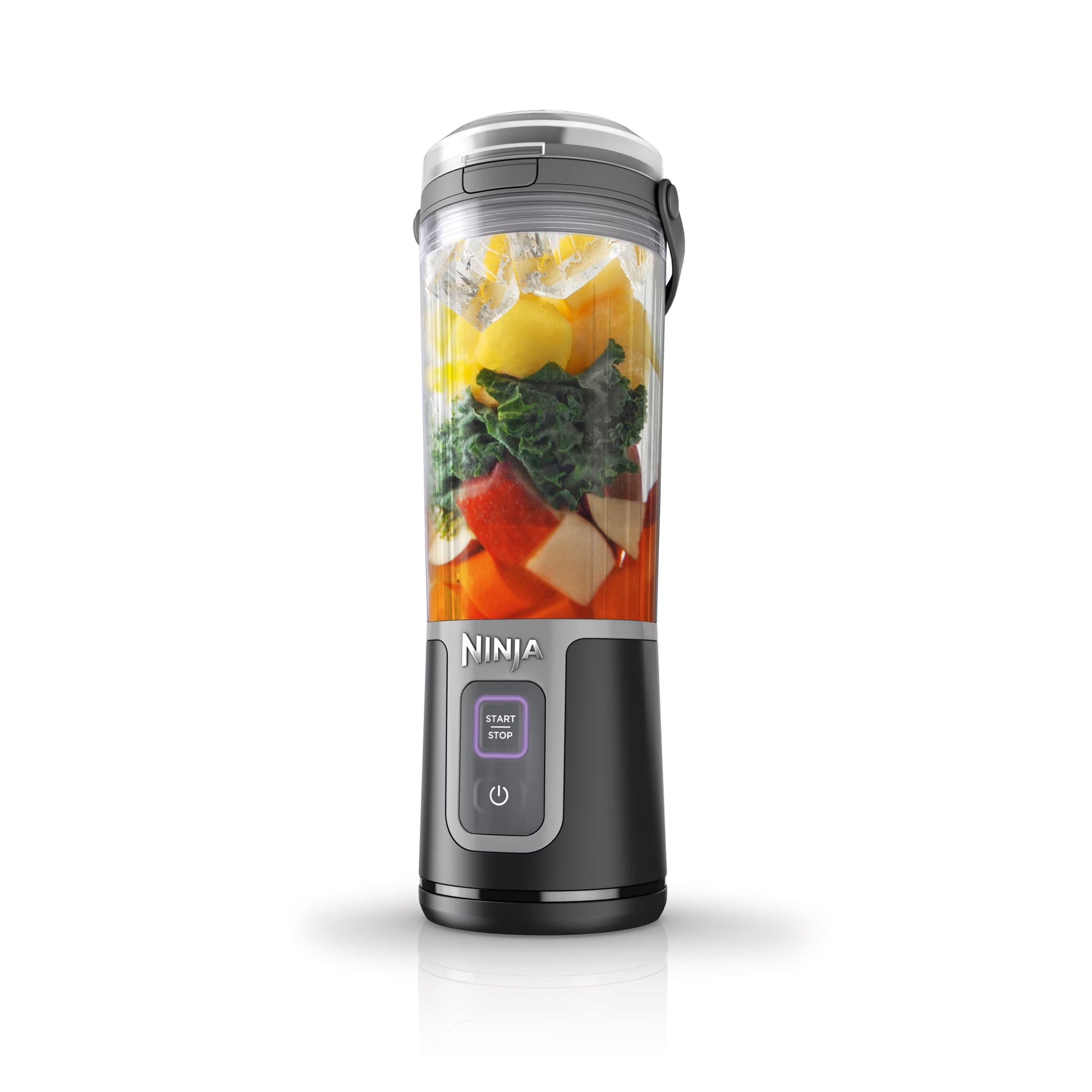 Blast 16 Oz Portable Personal Blender with Leak-Proof Lid and Easy Sip Spout, Black BC100BK