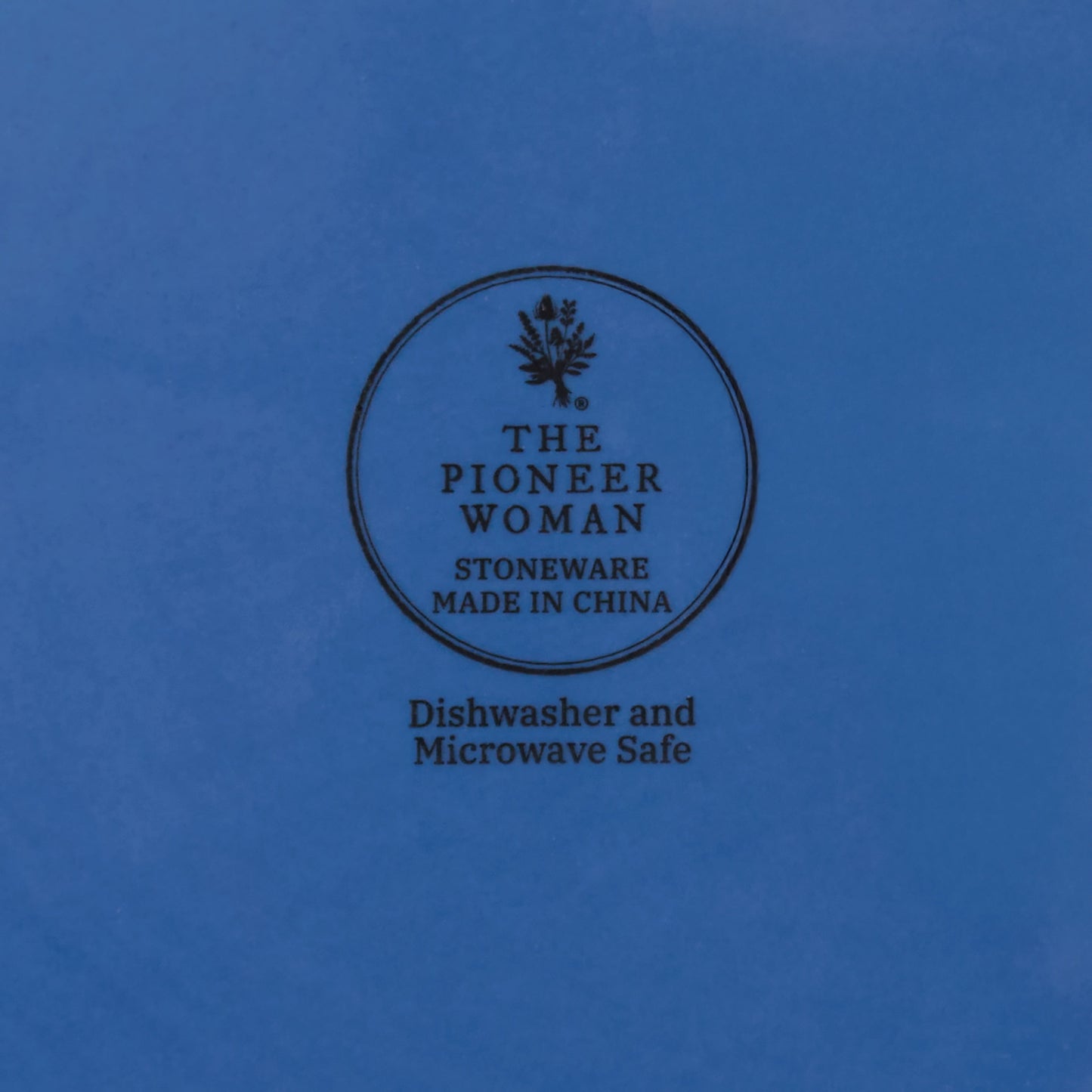 Colette 12-Piece Stoneware Dinnerware Set, Blue