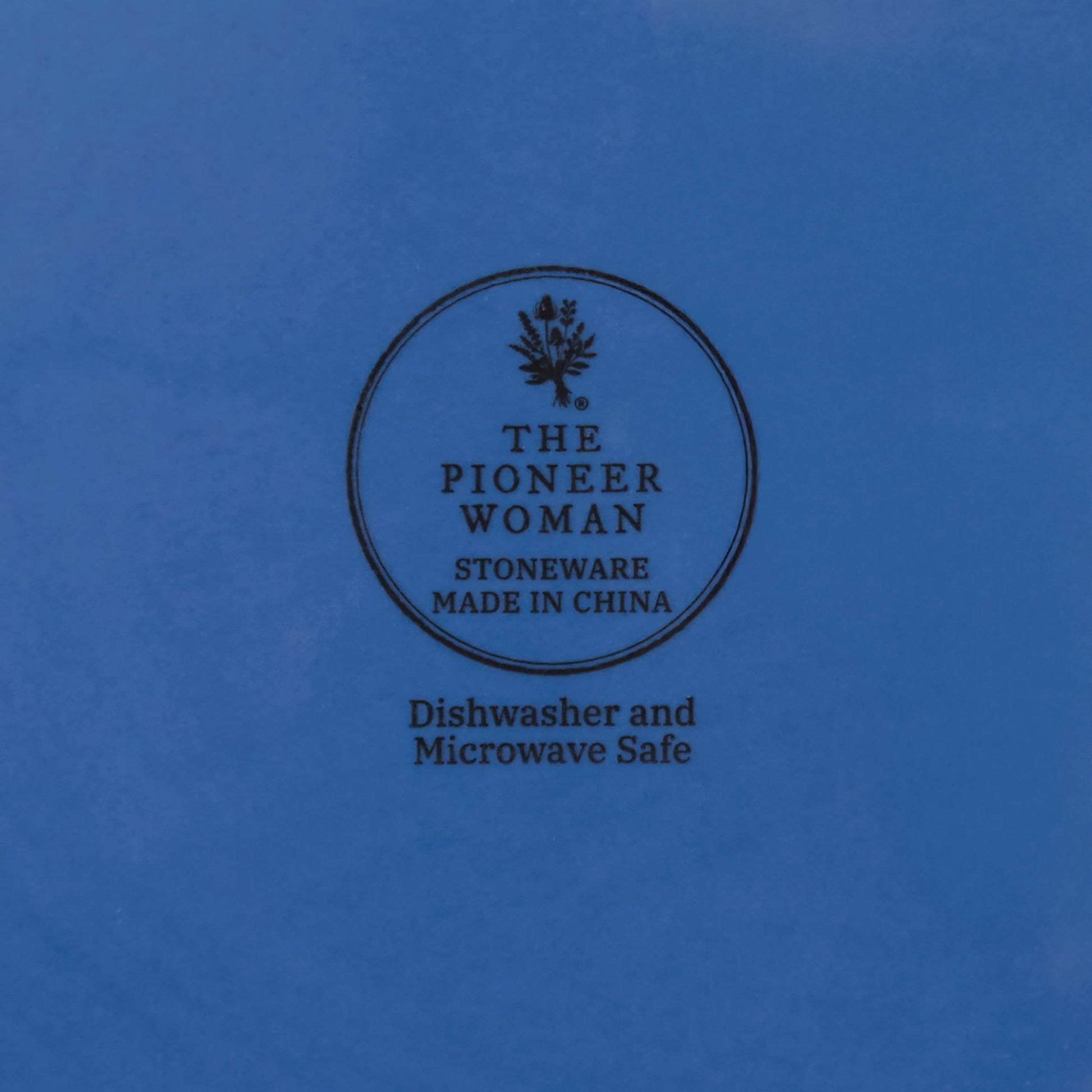 Colette 12-Piece Stoneware Dinnerware Set, Blue