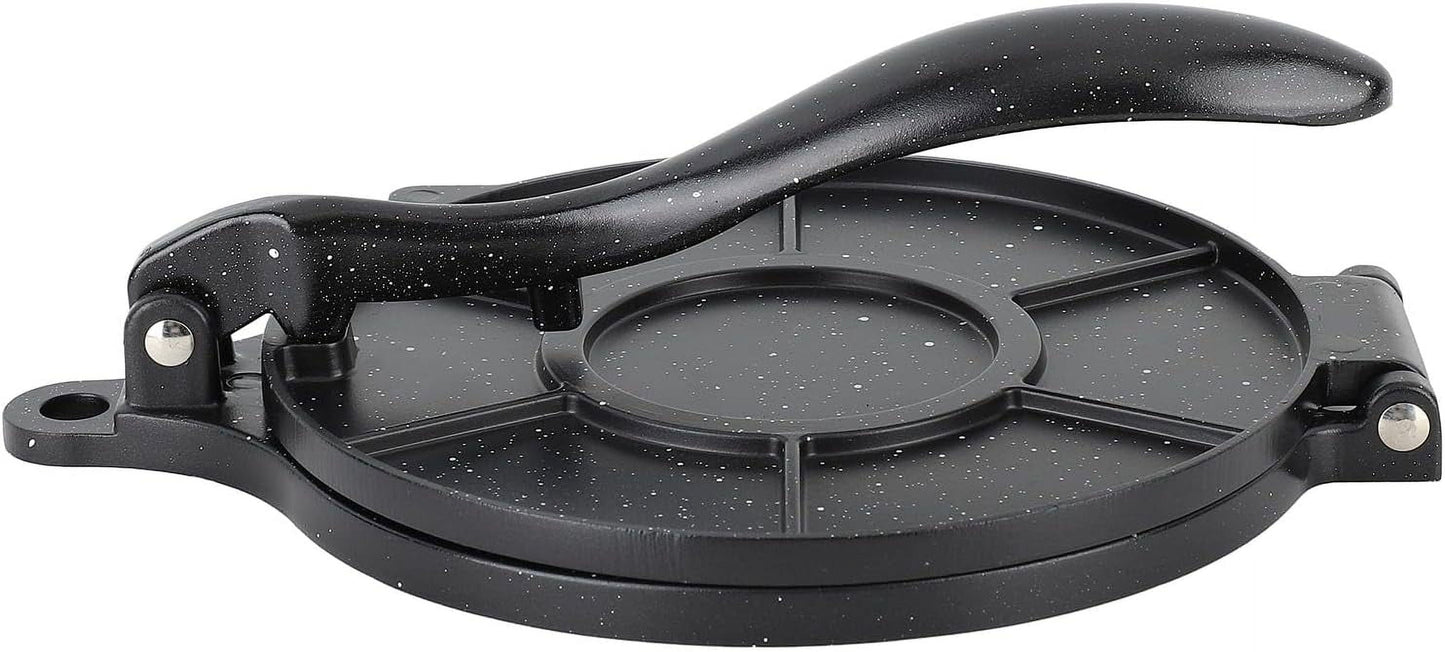 8 Inch Non-Stick Tortilla Press, Flour Corn Press Bakeware Tool DIY Dough Press Tortilla Maker, Kitchen Utensils for Tortillas, Paracones, Pizza, Pie, Patty