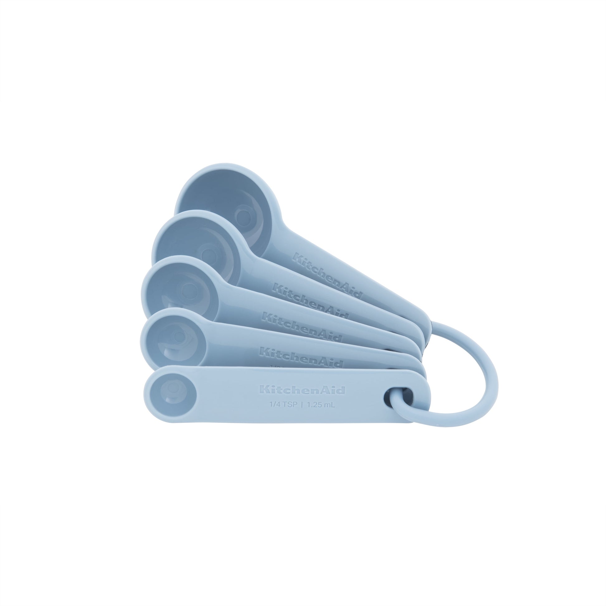 Universal Measure Cups and Spoons Kitchen Utensil Set in Blue Velvet