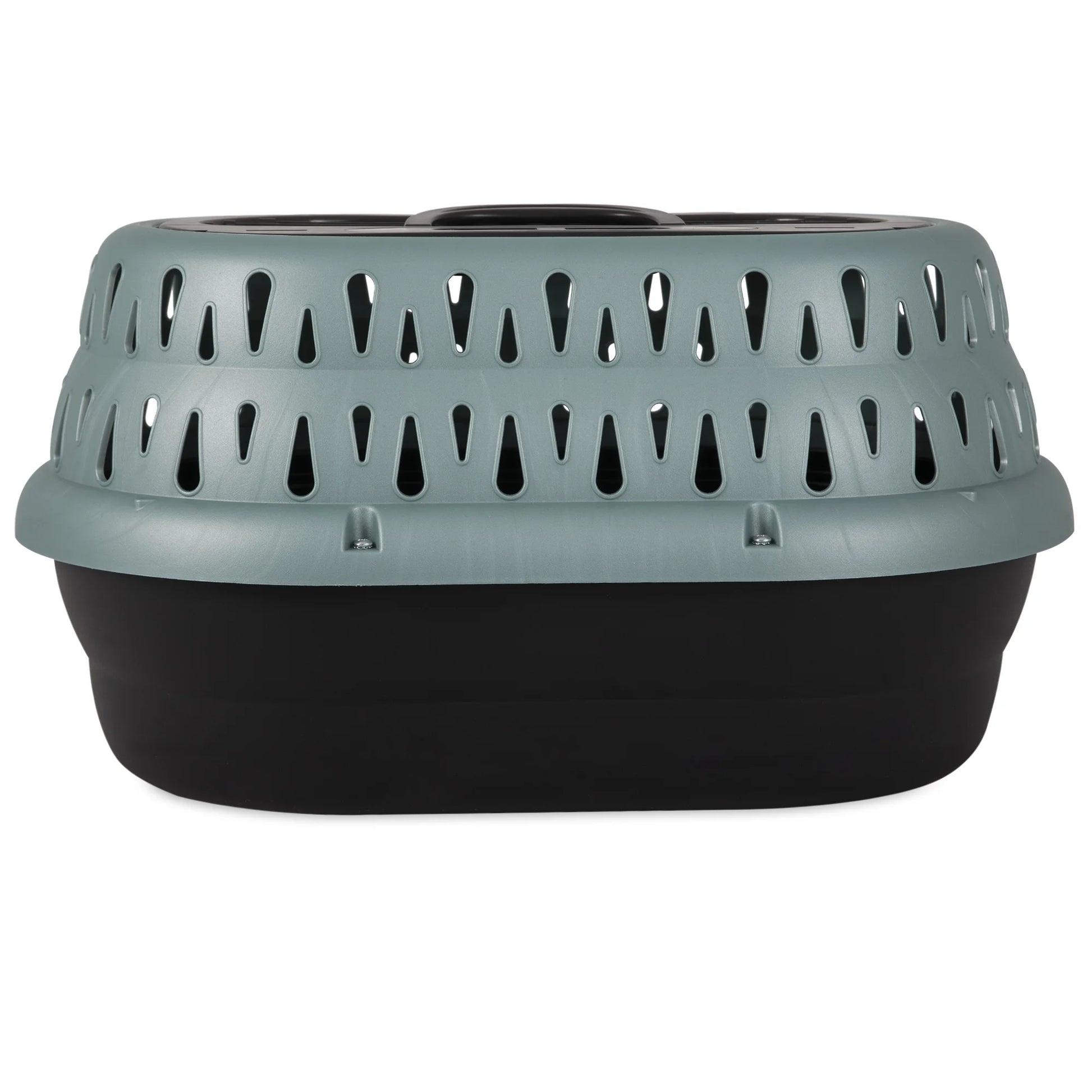 Top Load Pet Carrier for Cats, 19" Length, Suitable for Pets up to 10 lbs, Green