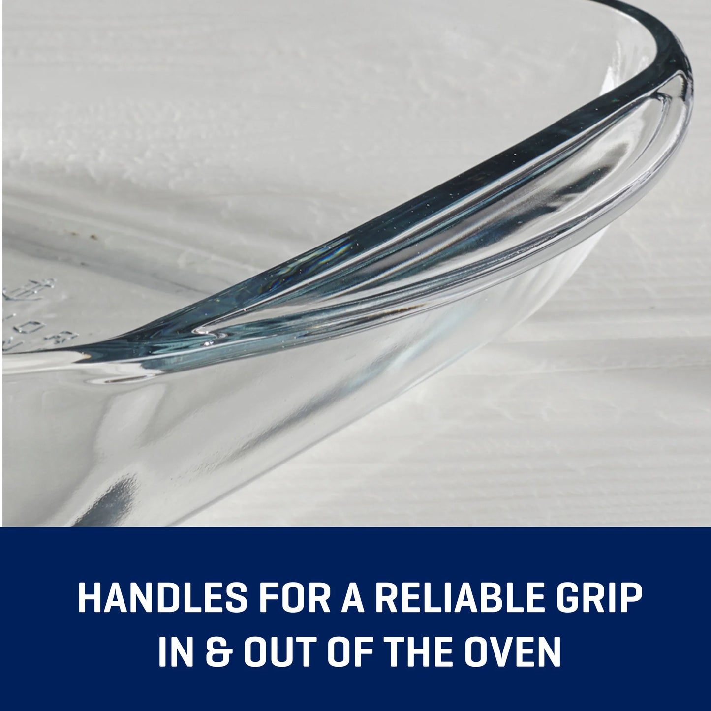 Glass Baking Dish Set, 3 Piece Glass Bakeware Set