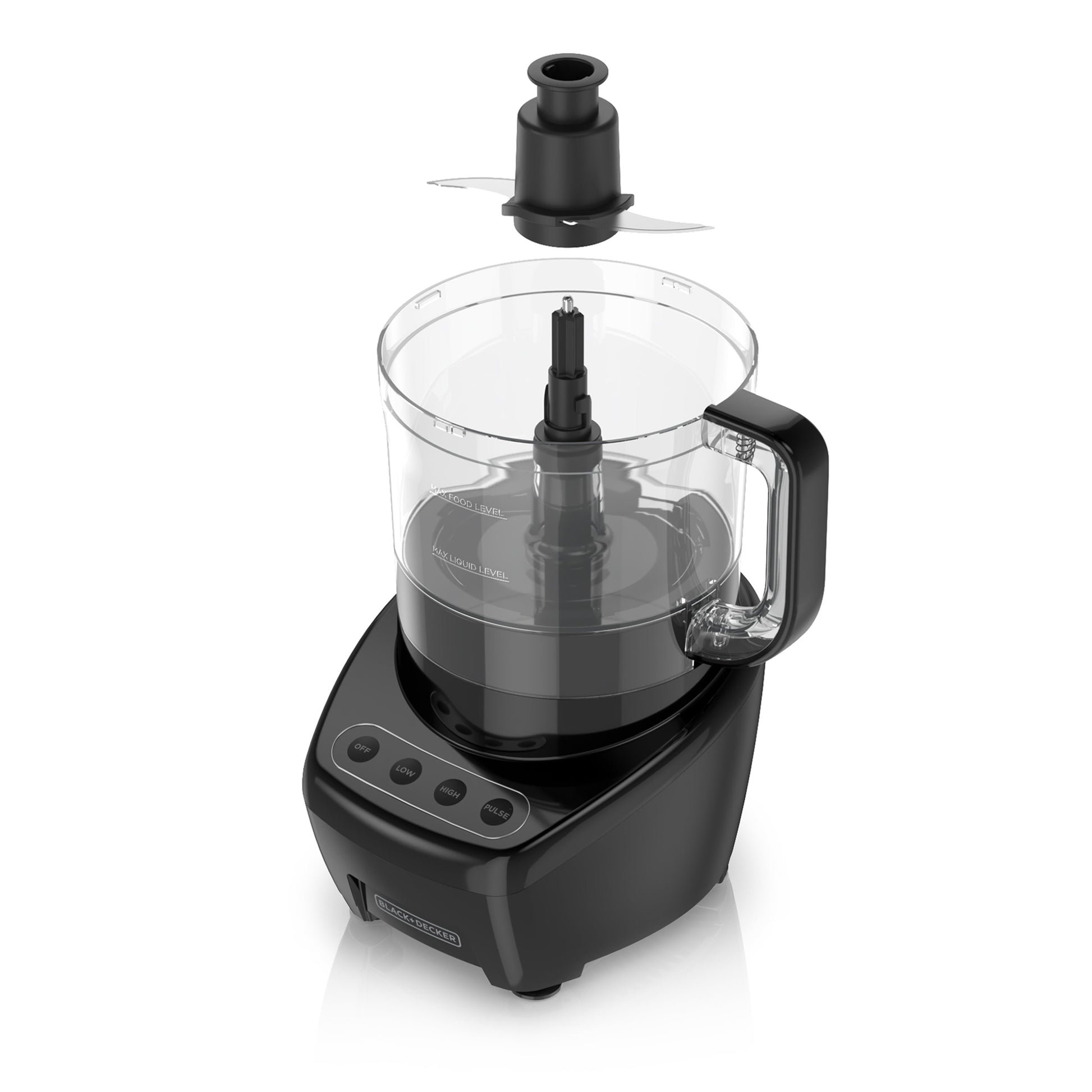 Easy Assembly 8-Cup Food Processor, Black, FP4200B