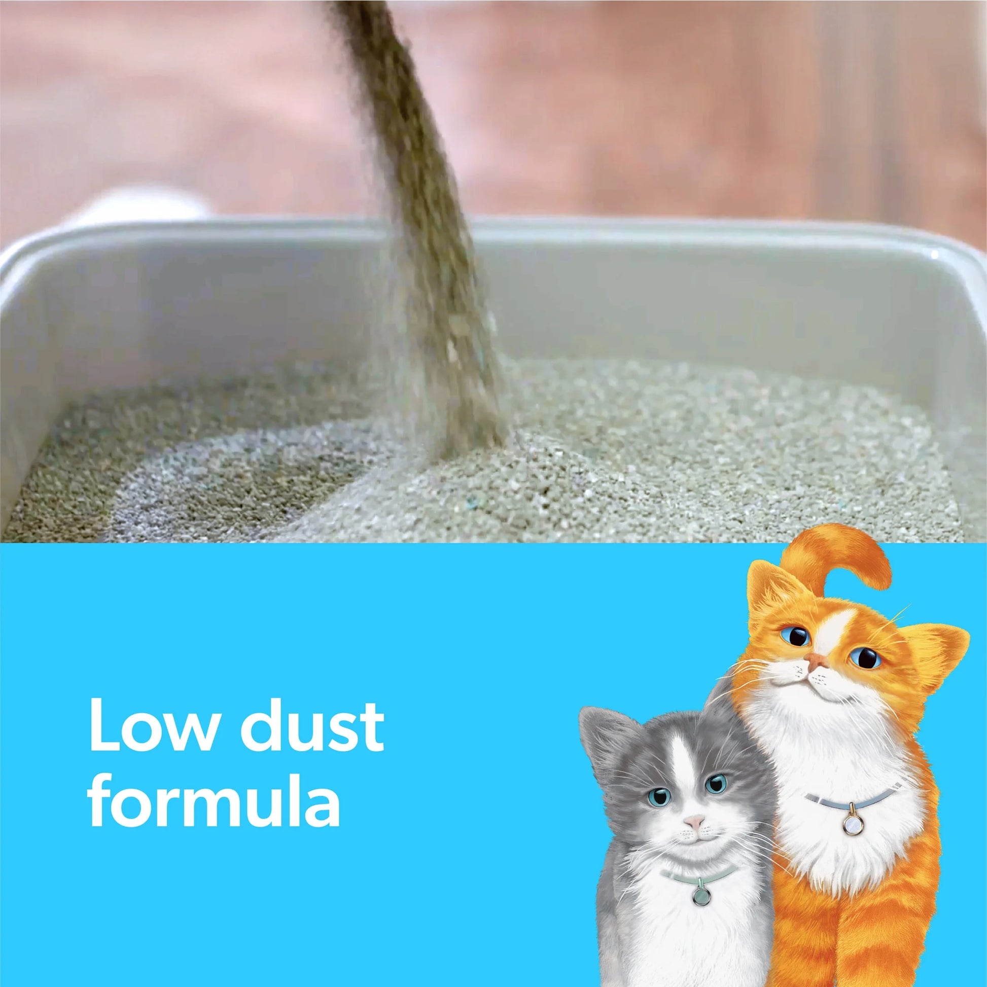 Multi-Cat Scented Clumping Cat Litter with the Power of Febreze, 38 Lbs
