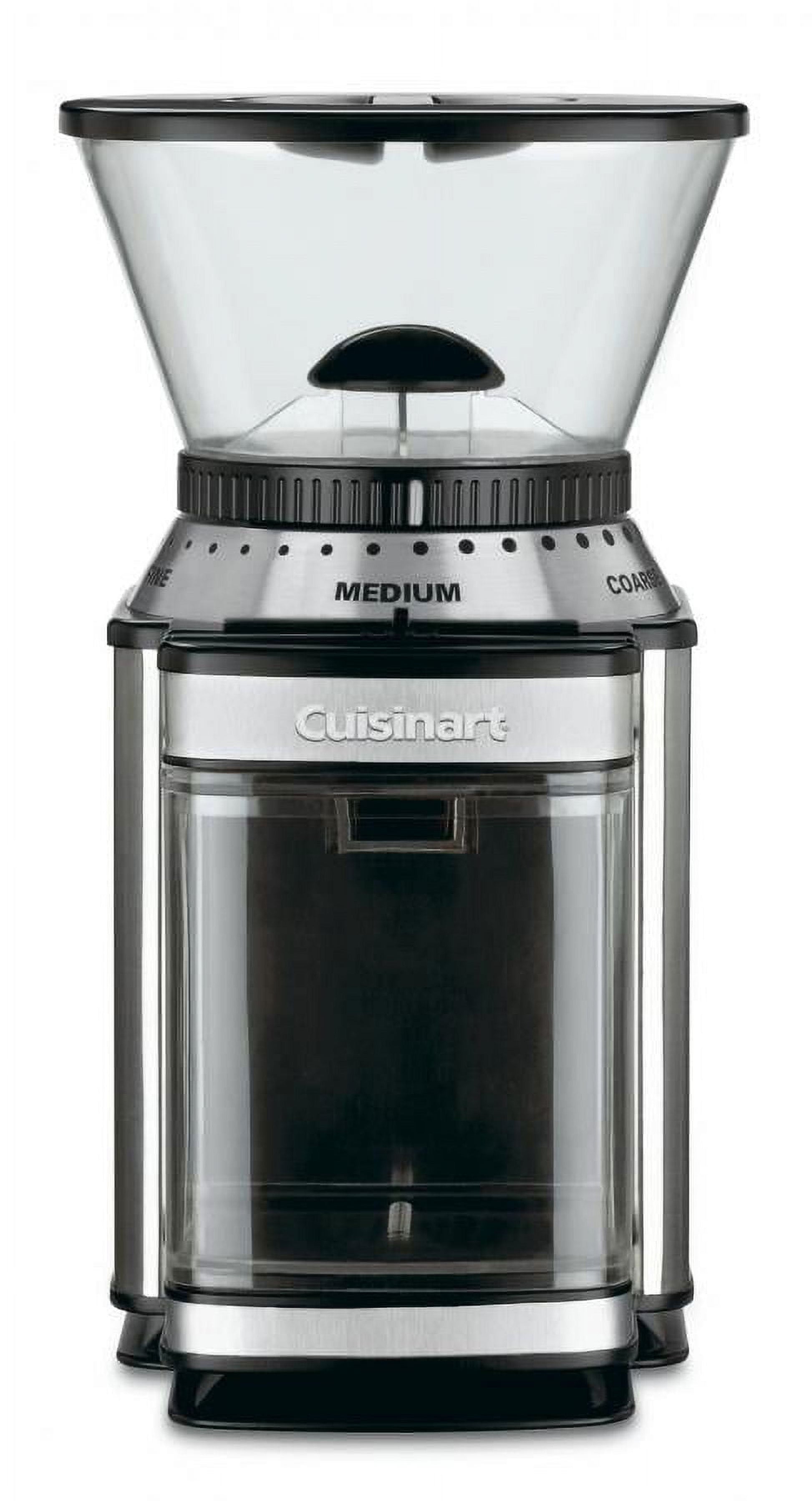 Supreme Grind 32 Cup Electric Burr Coffee Grinder, Stainless Steel