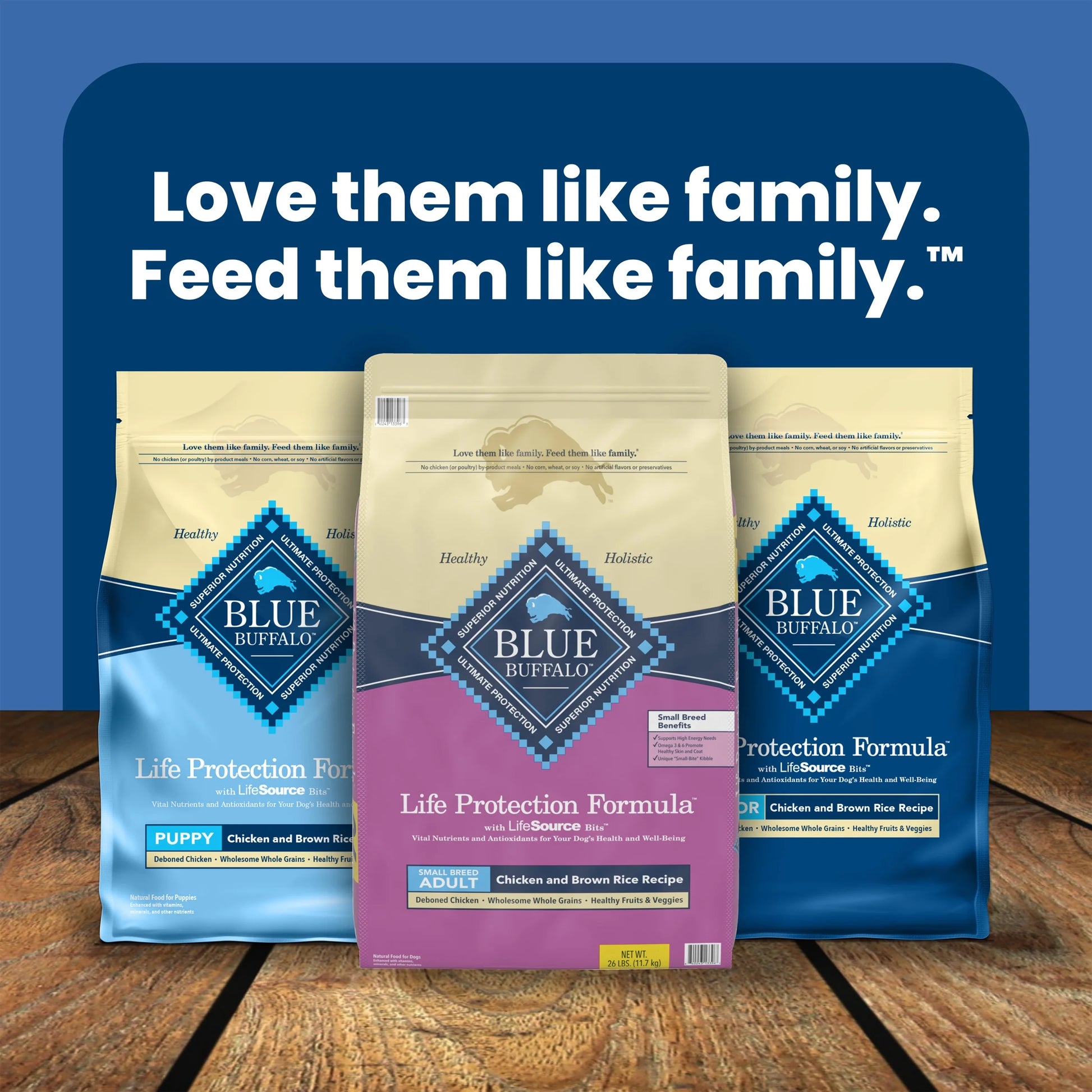 Premium Life Protection Formula Small Breed Dry Dog Food with Chicken & Brown Rice - 5 lbs.