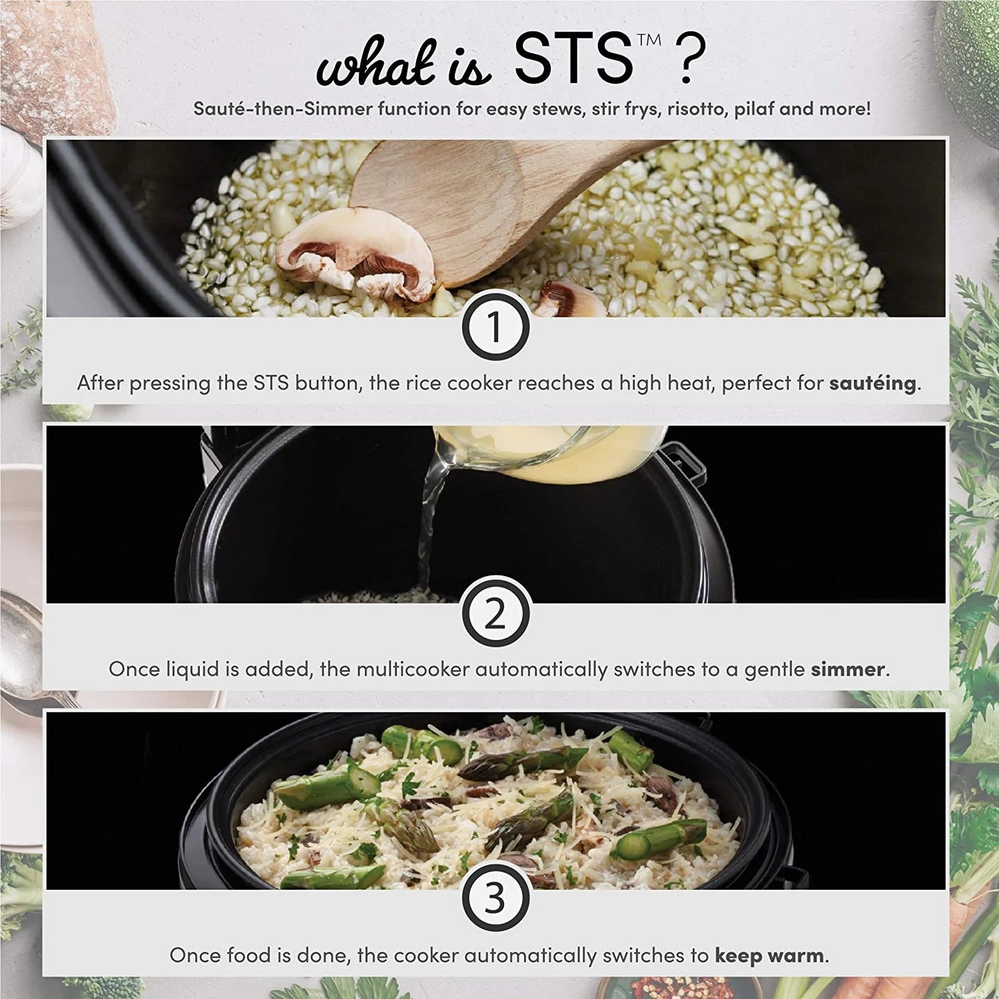 ® Professional 20-Cup (Cooked) / 5Qt. Digital Rice & Grain Multicooker, New, ARC-5000SB