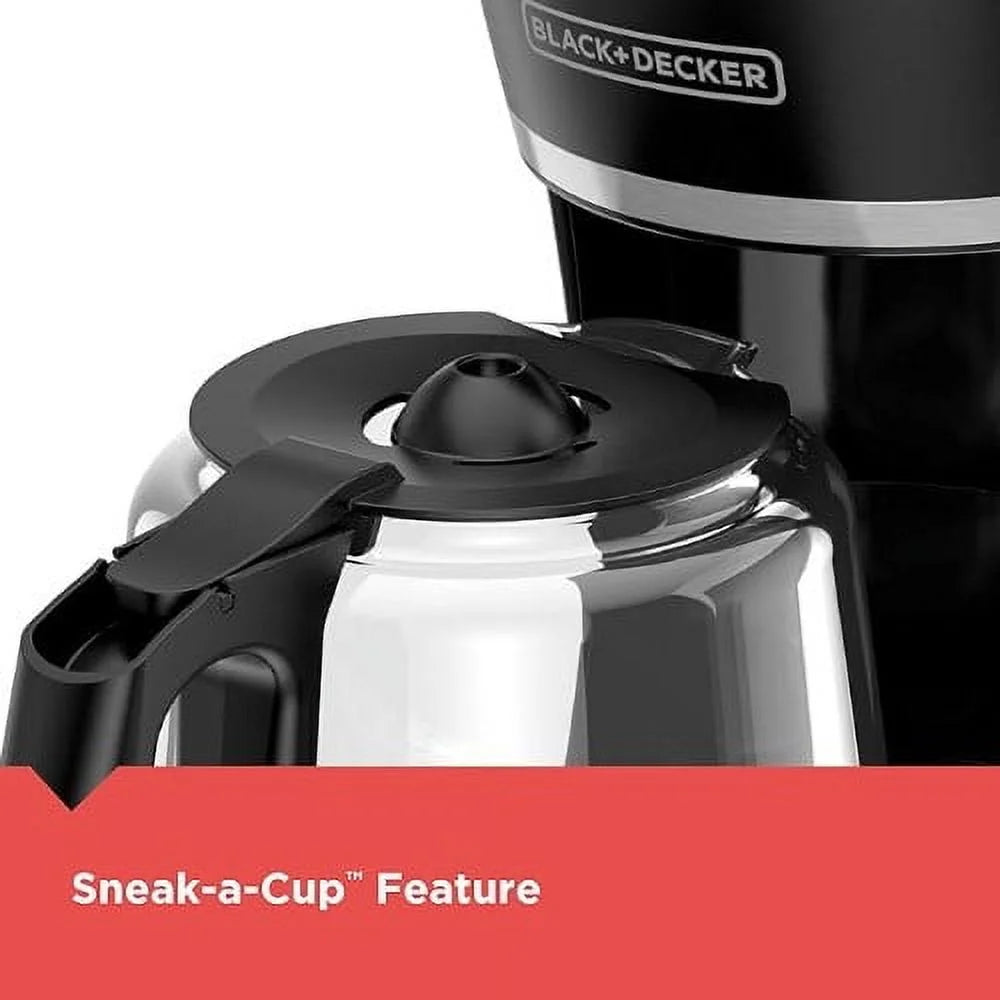 12-Cup* Programmable Coffeemaker, Black, CM1070B-1