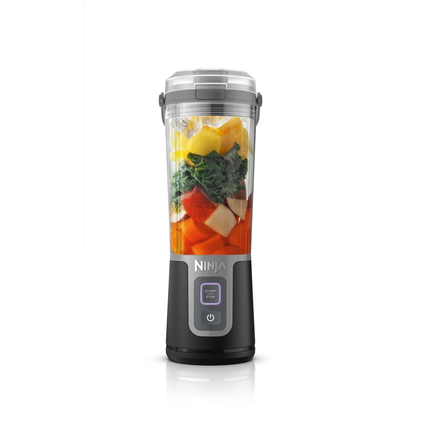 Blast 16 Oz Portable Personal Blender with Leak-Proof Lid and Easy Sip Spout, Black BC100BK
